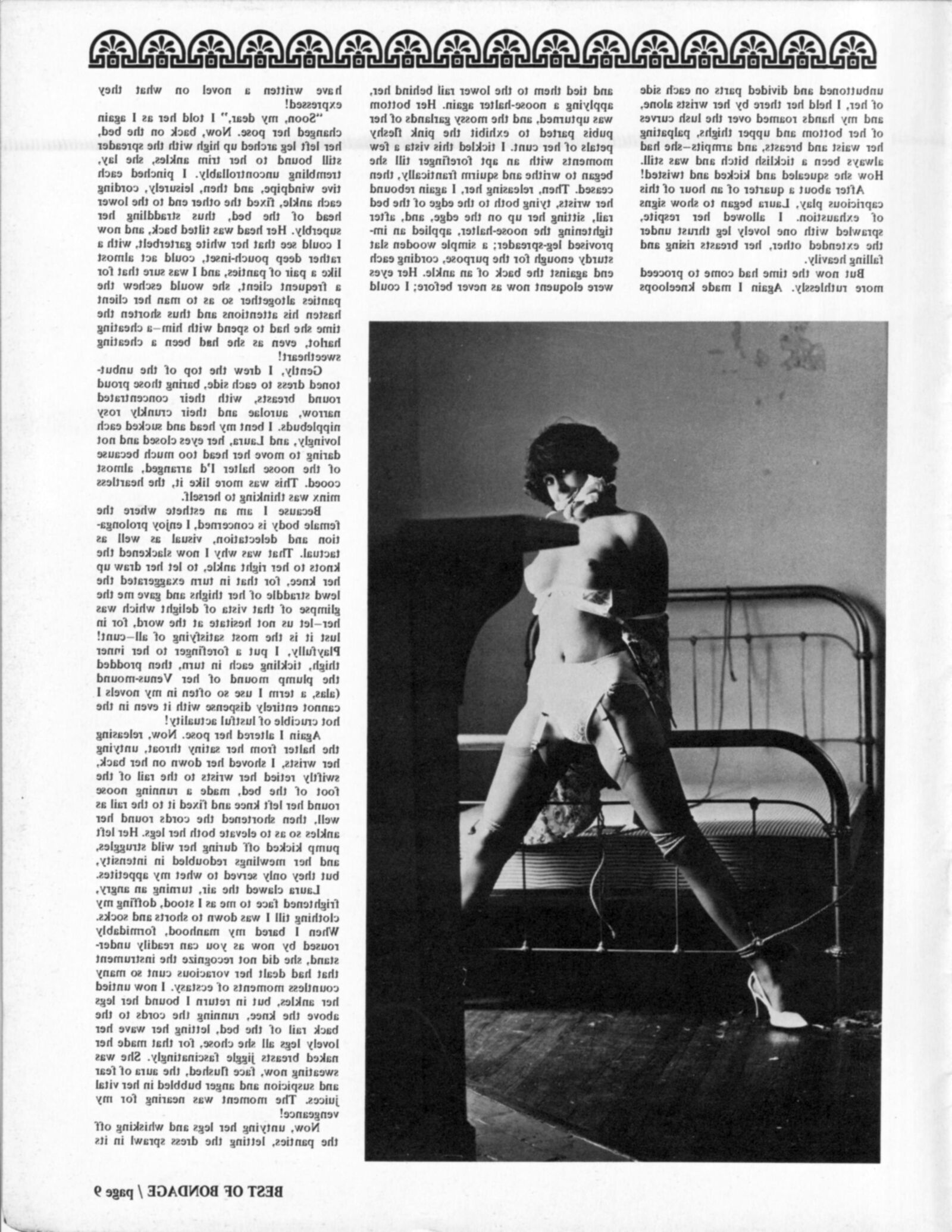 Vintage bondage magazine Best of Bondage , partial