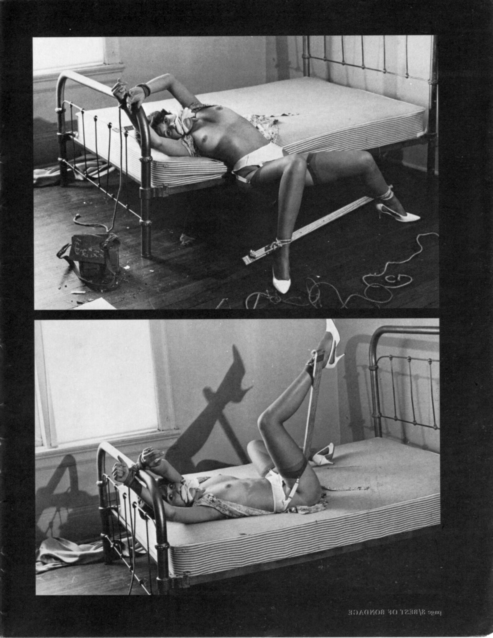 Vintage bondage magazine Best of Bondage , partial