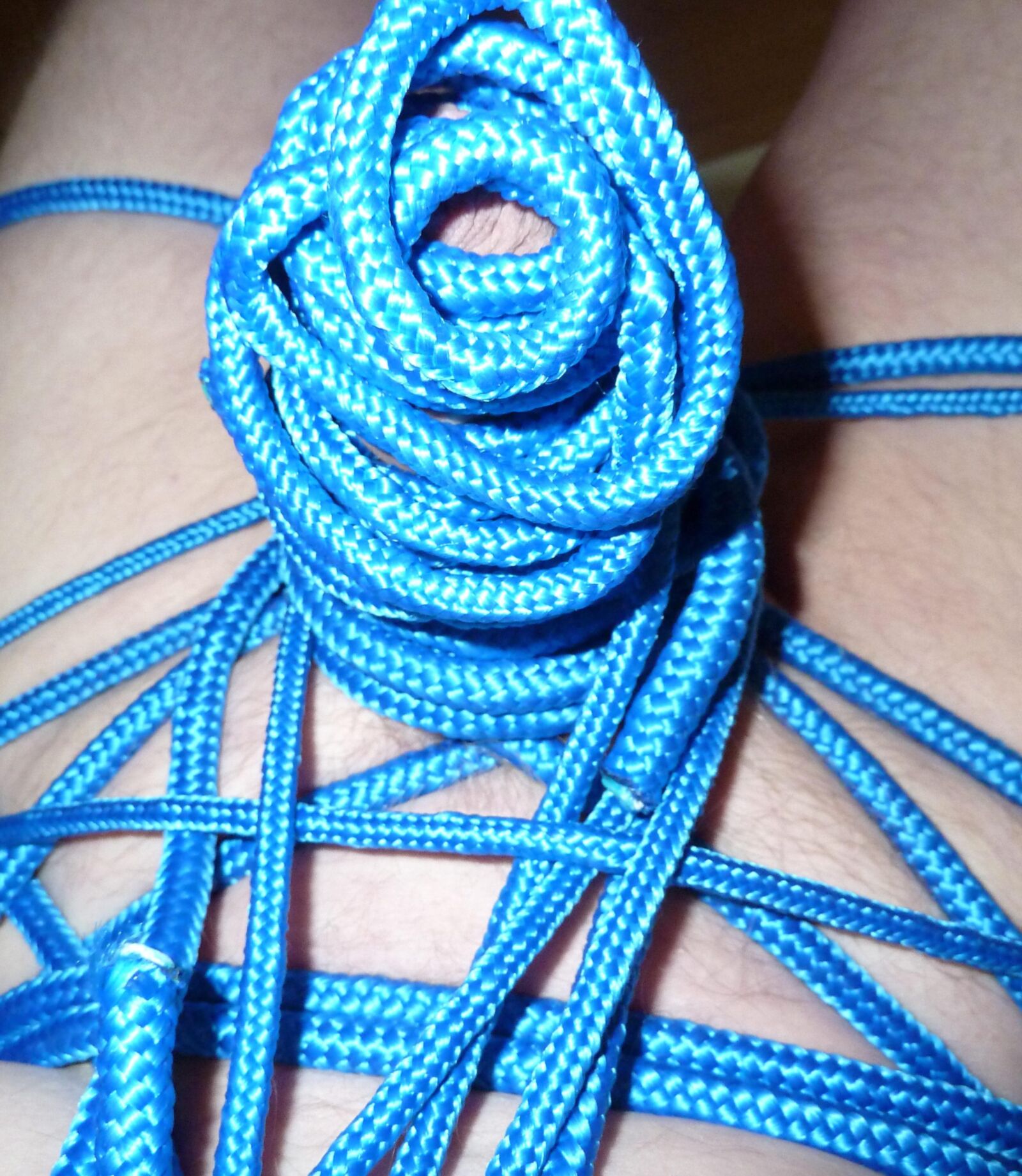 Badly bound in blue