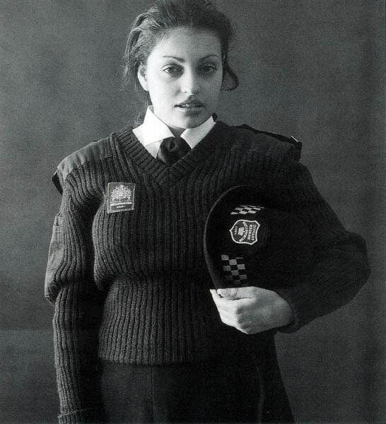 Retro Spanking Janus traffic warden