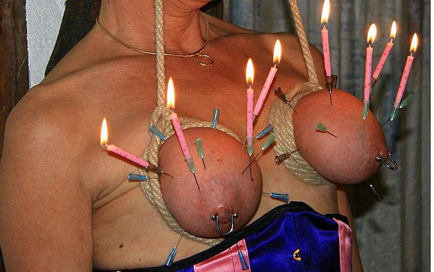 . What female udders are for Attention, not for wimps !