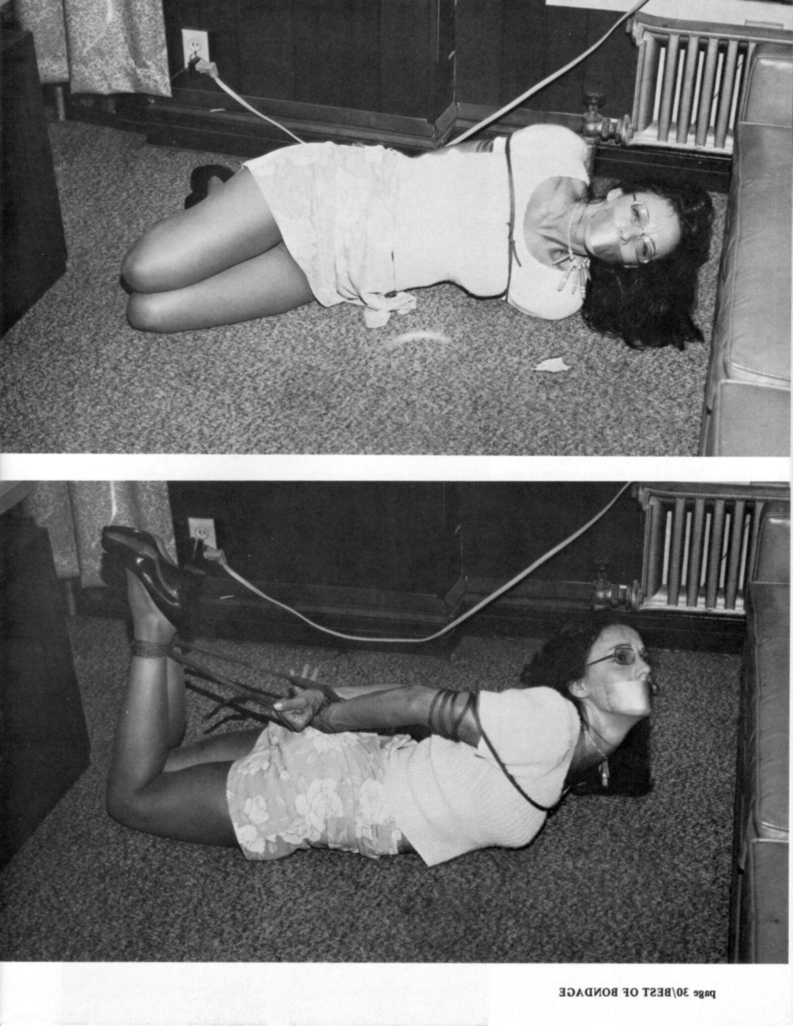 Vintage bondage magazine Best of Bondage , partial