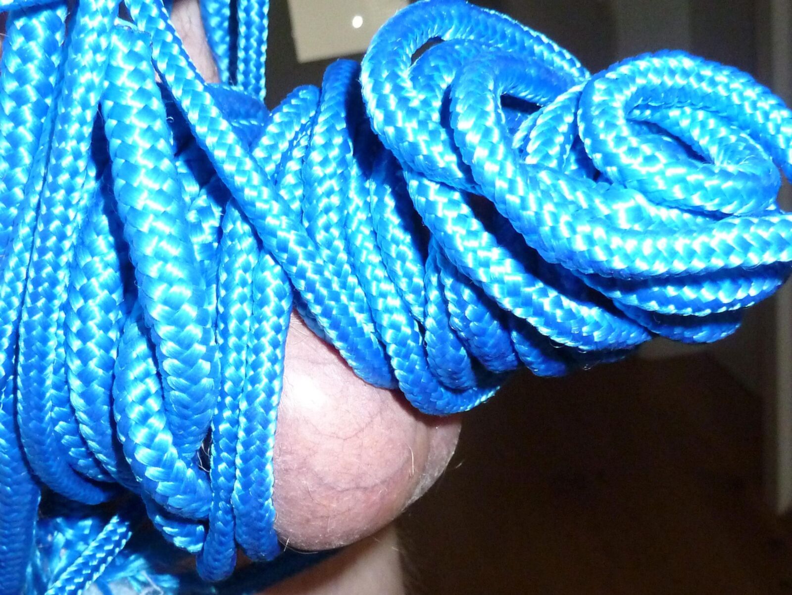 Badly bound in blue