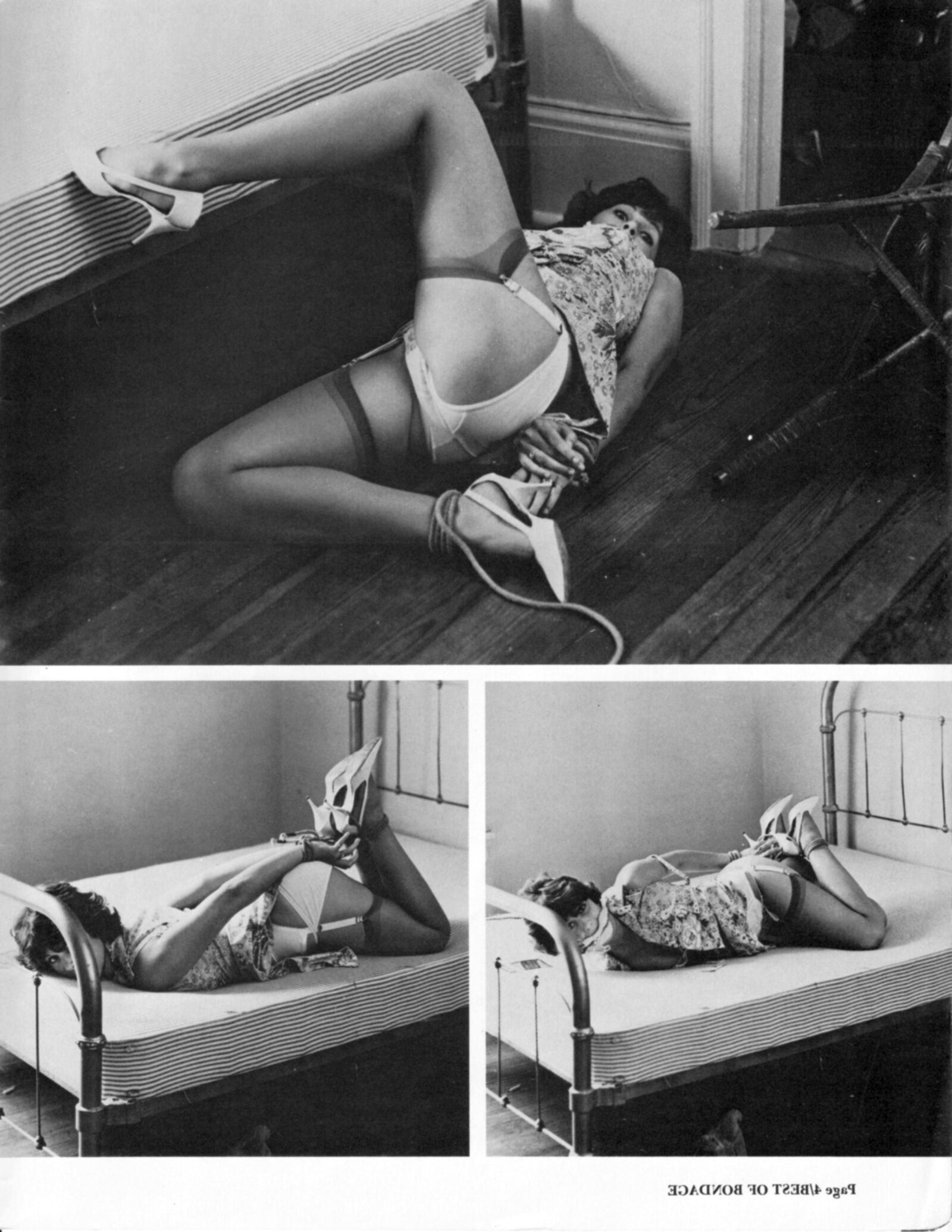 Vintage bondage magazine Best of Bondage , partial