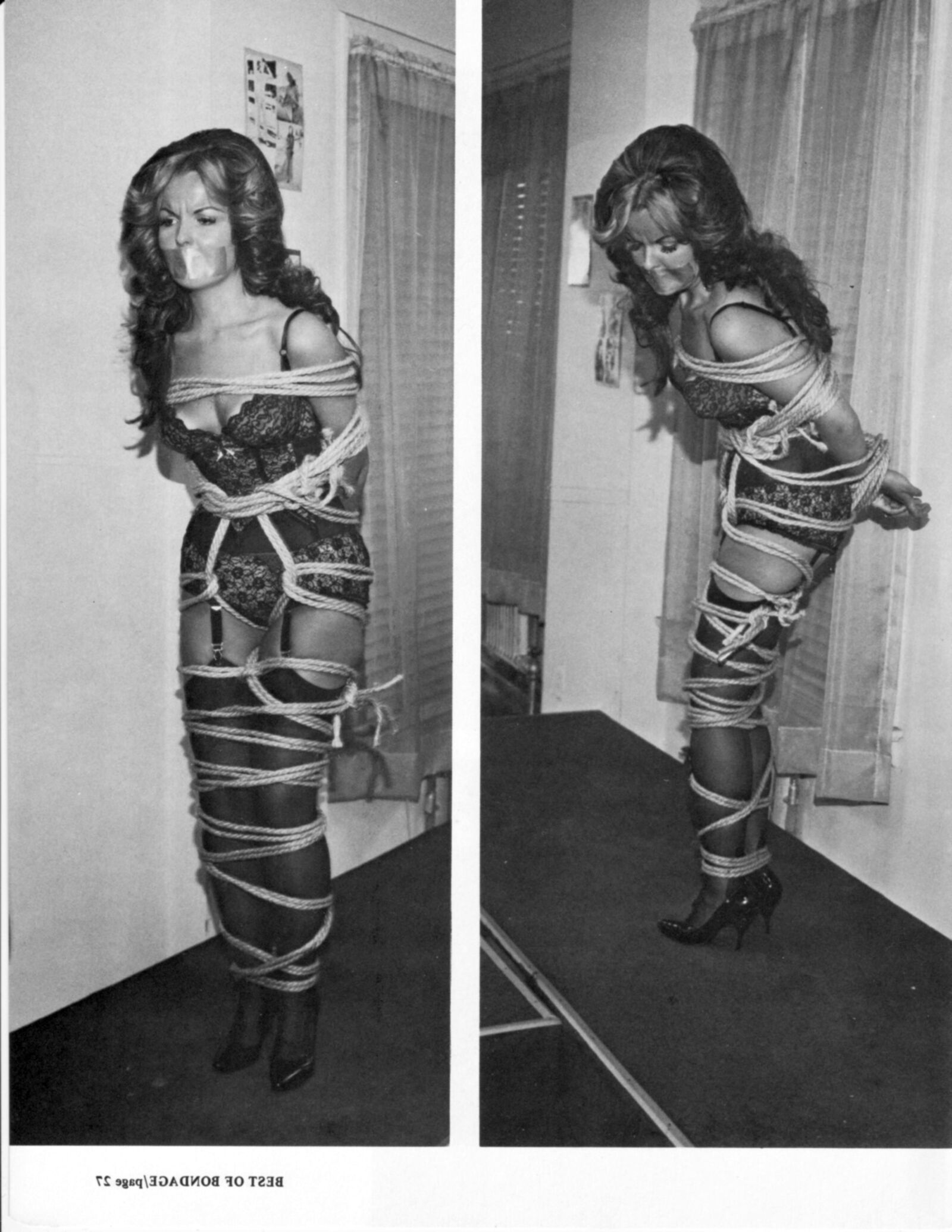Vintage bondage magazine Best of Bondage , partial