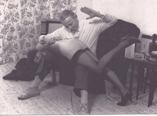 Retro Spanking Blushes Picture Conjunto de natal presente