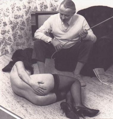 Retro Spanking Blushes Picture Conjunto de natal presente