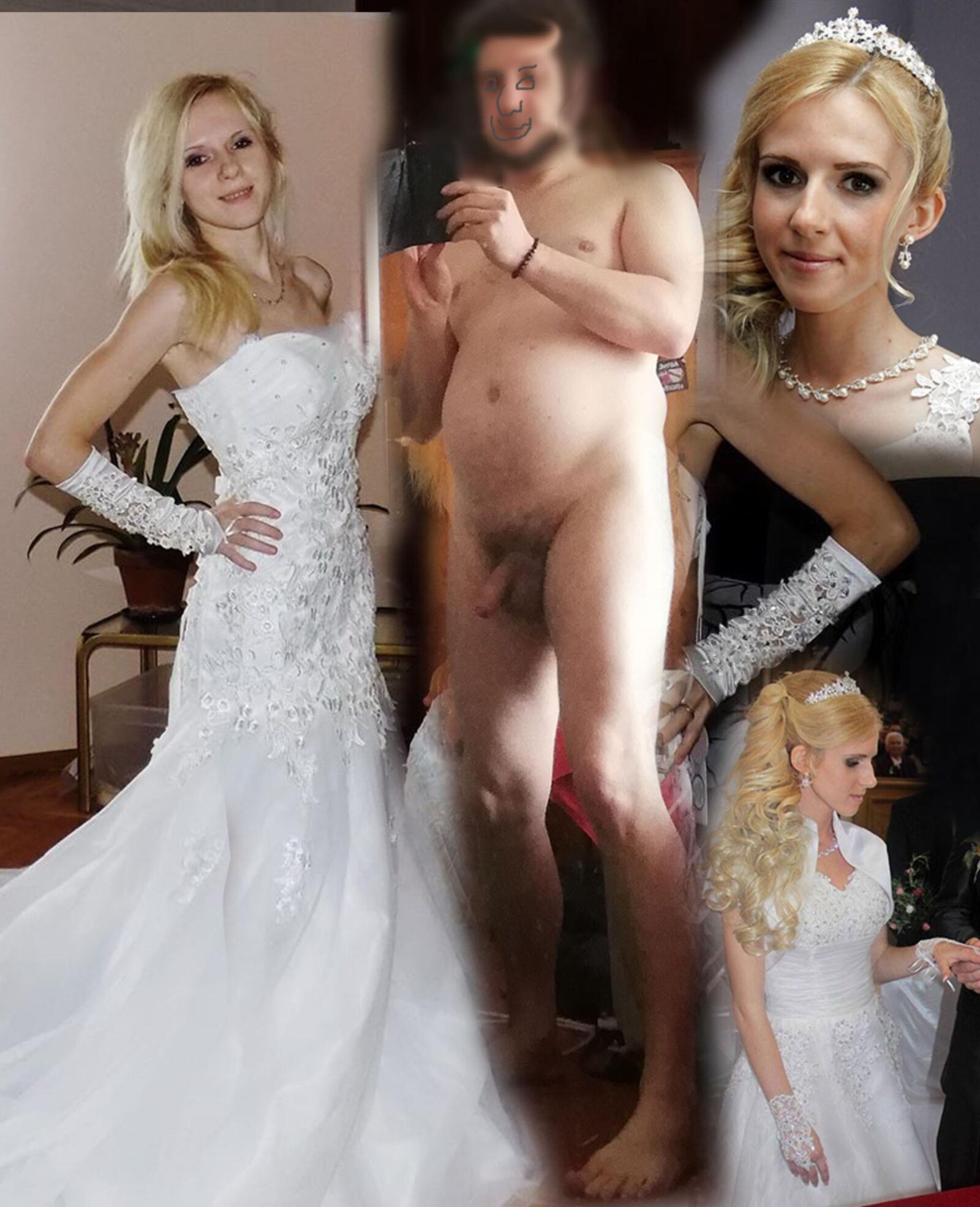 Vlut Bizzar adolescente loira magro