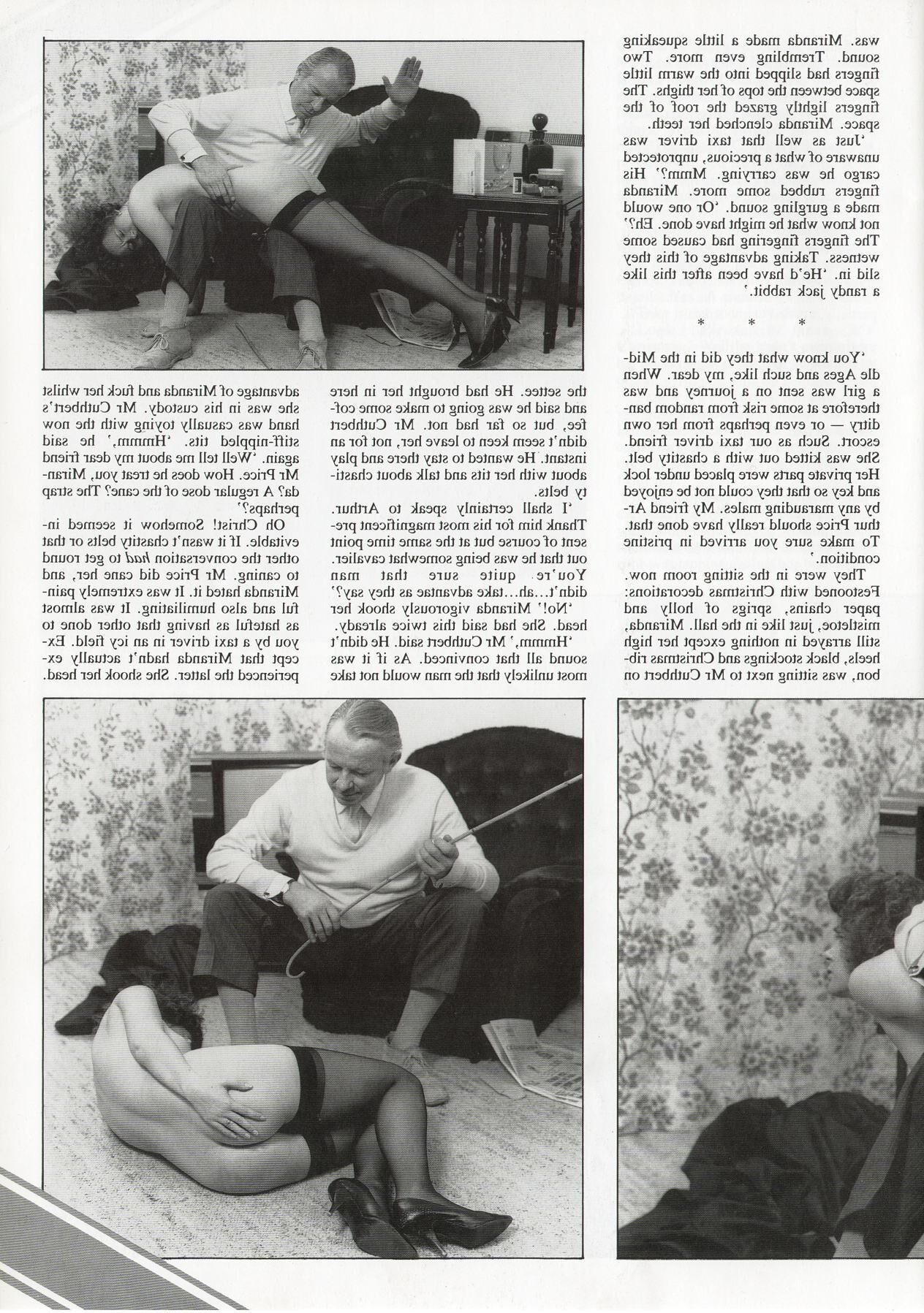 Retro Spanking Blushes Picture Conjunto de natal presente