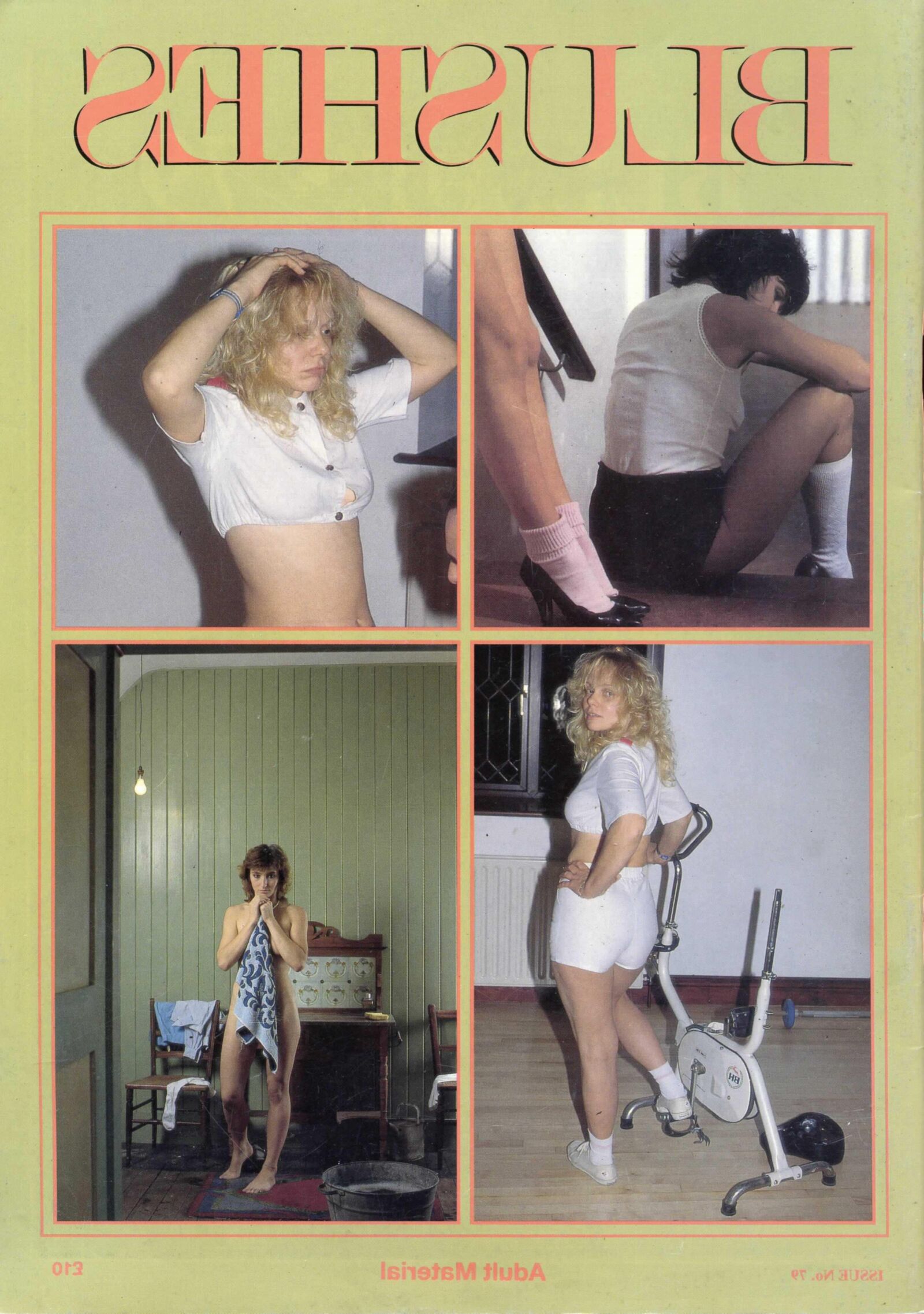 Retro Spanking Jane, da Blushes, não é mais divertido em uma bicicleta