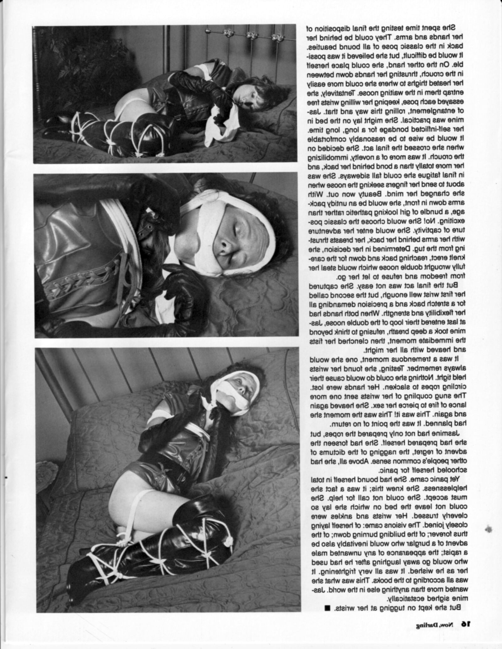 Revista vintage bondage agora, querida