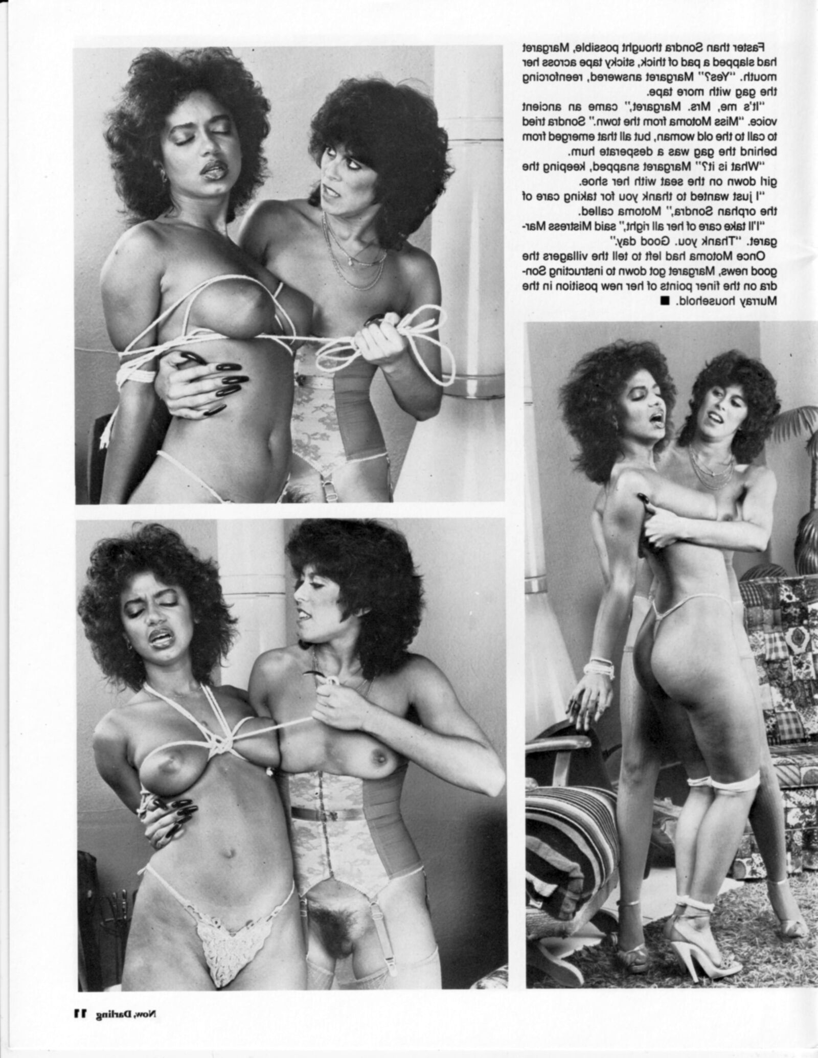Revista vintage bondage agora, querida