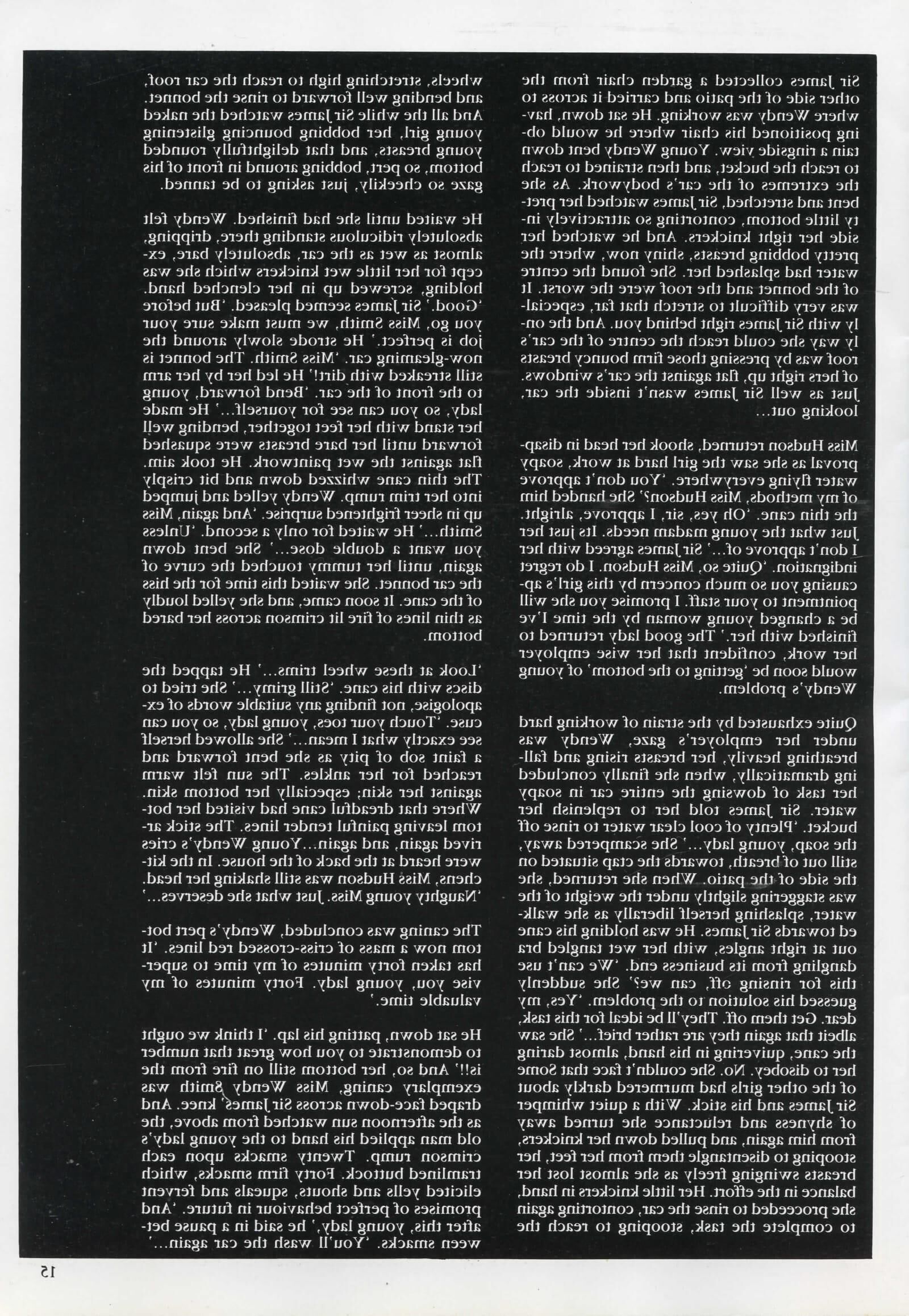 Retro Spanking Blushes Supplement issue complete