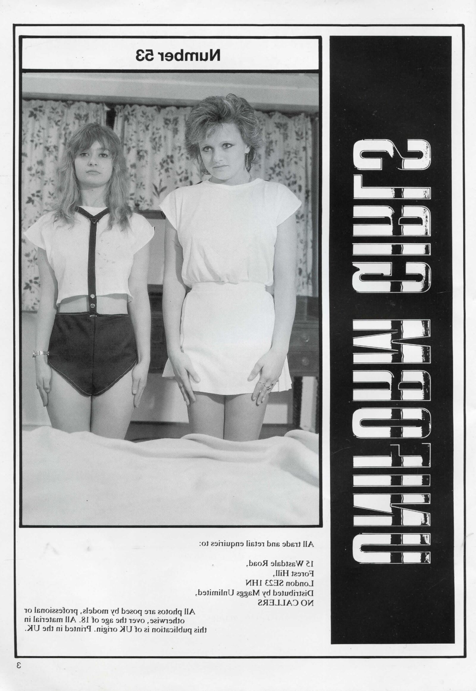 Retro Spanking Uniform Girls issue (complete)