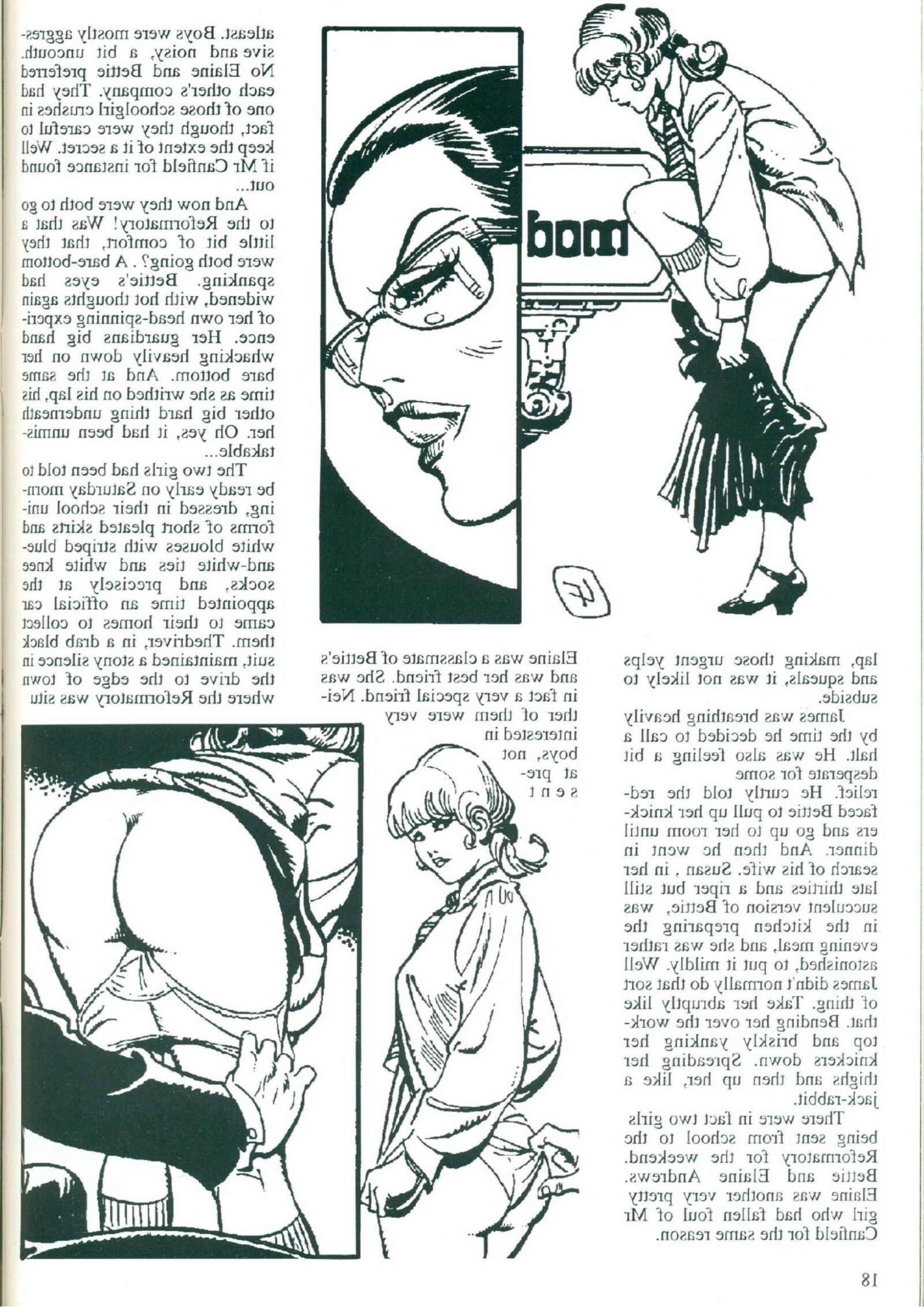 Retro Spanking NB Uniform Girls vol issue (complete)