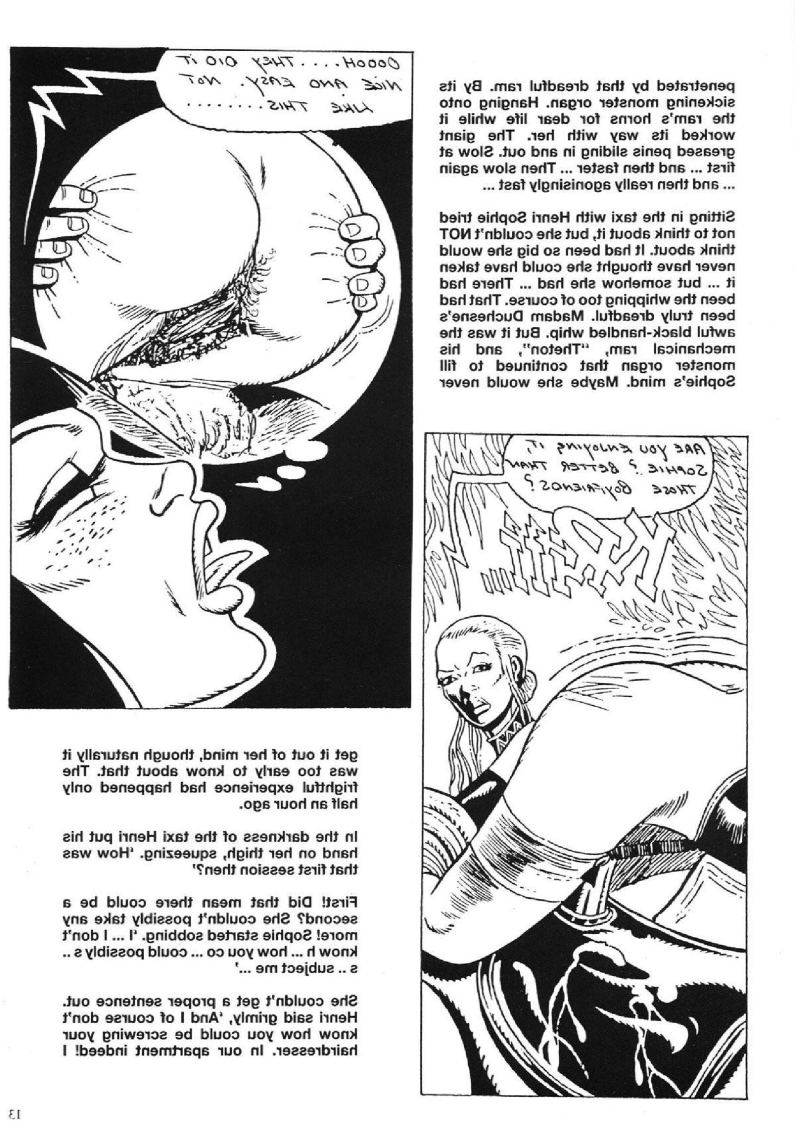 Retro Spanking Uniform Girls issue (complete)