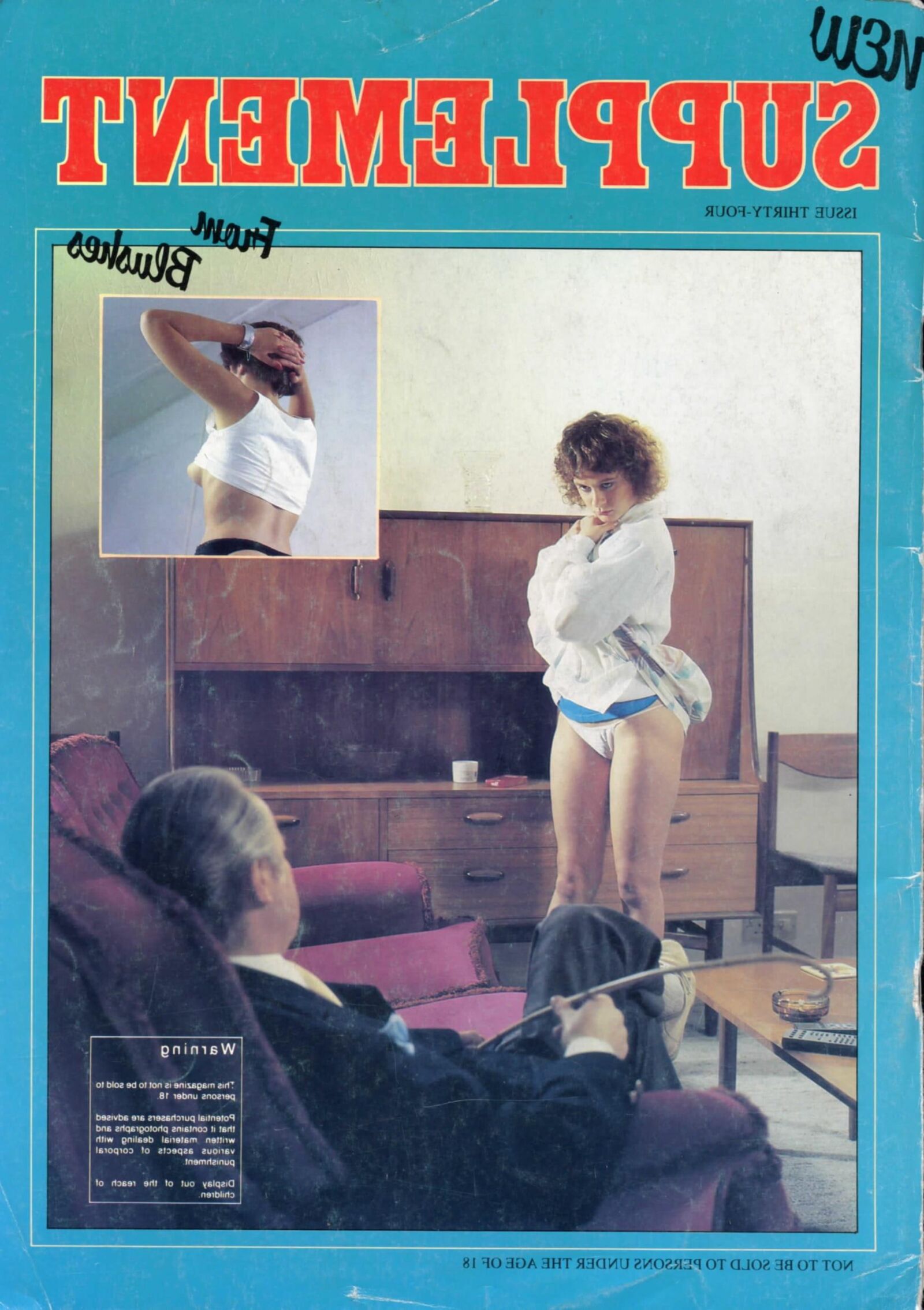 Retro Spanking Blushes Supplement issue complete
