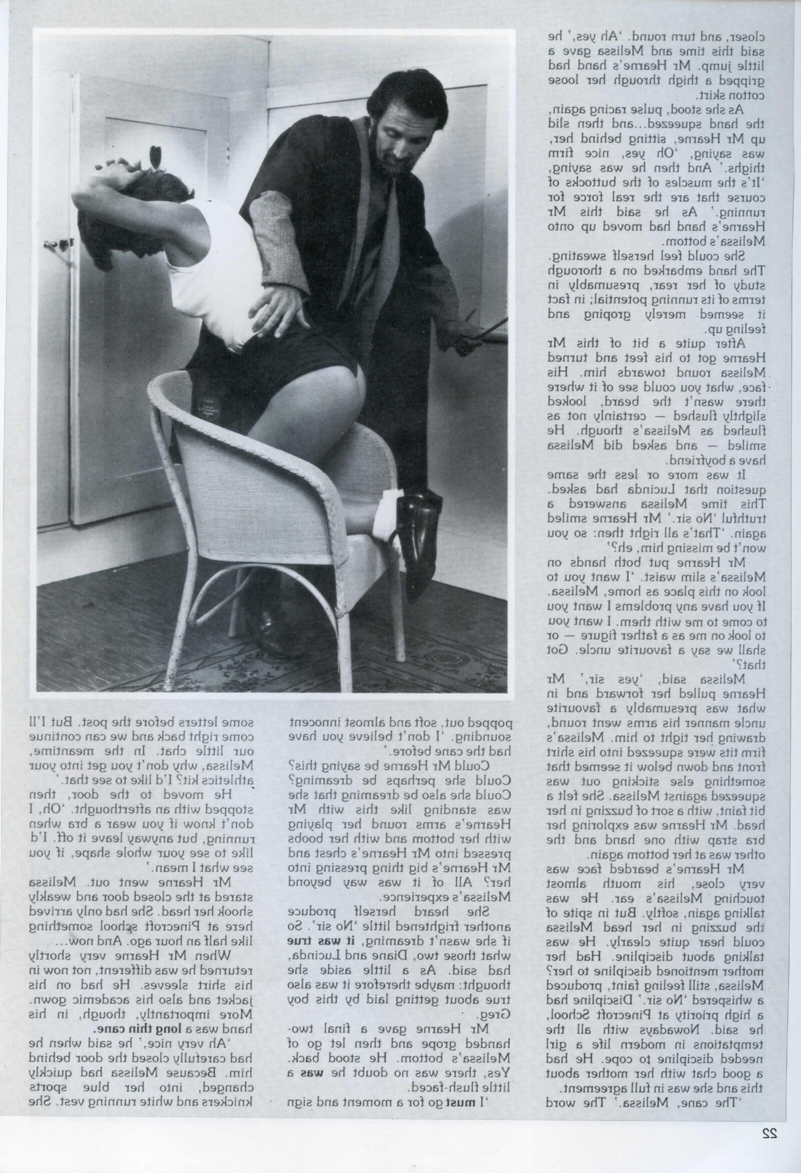 Retro Spanking Uniform Girls issue (complete)