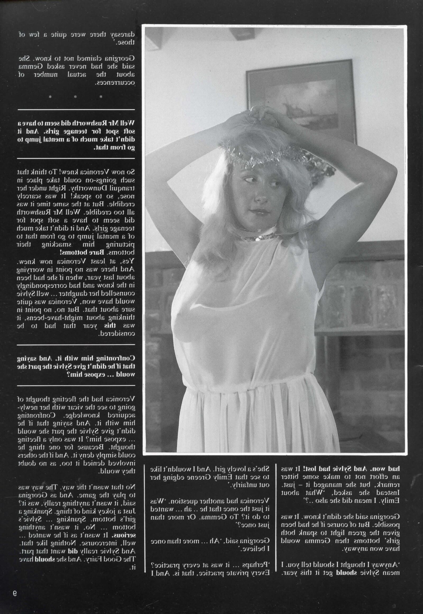 Retro Spanking Uniform Girls issue (complete)