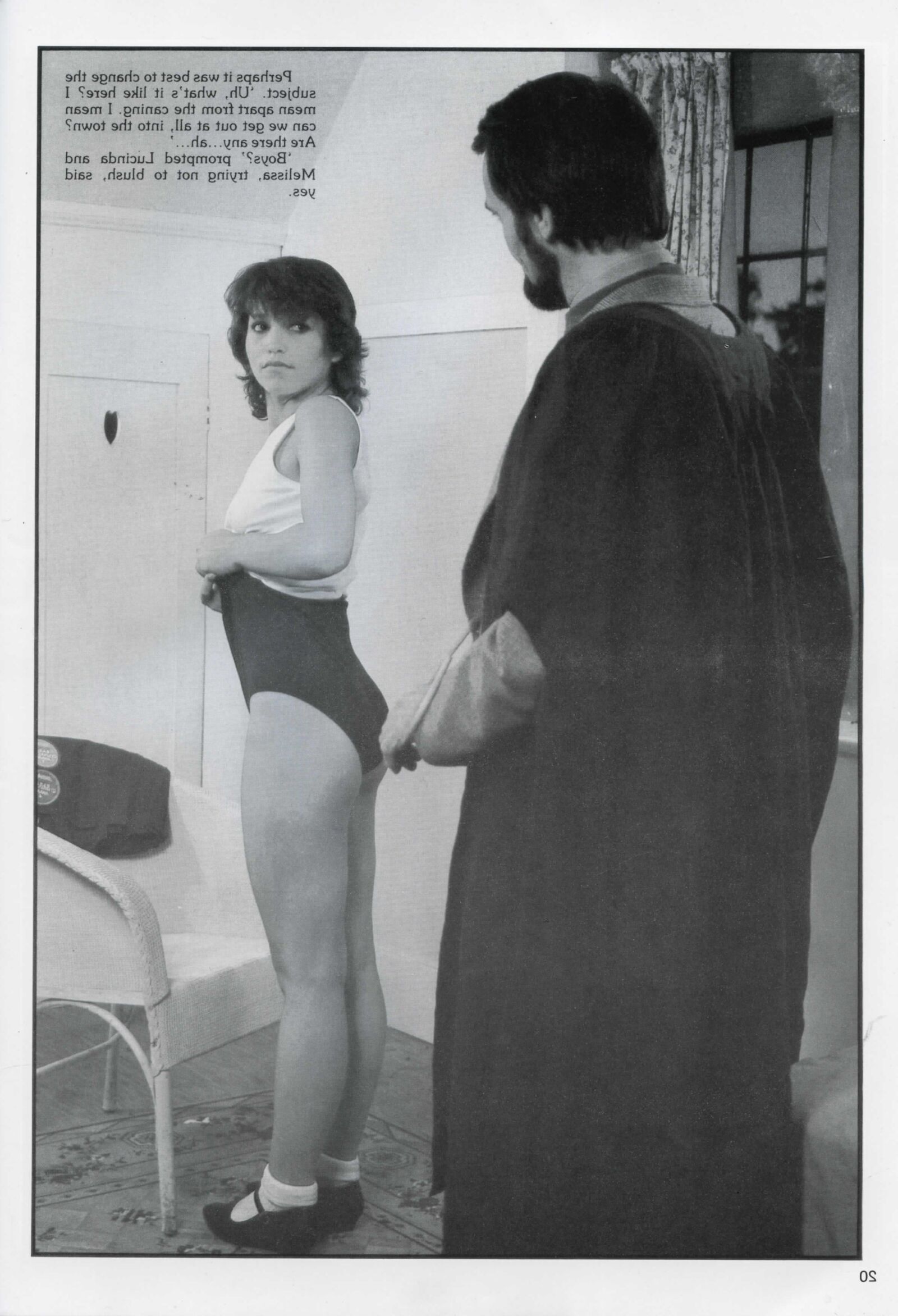 Retro Spanking Uniform Girls issue (complete)