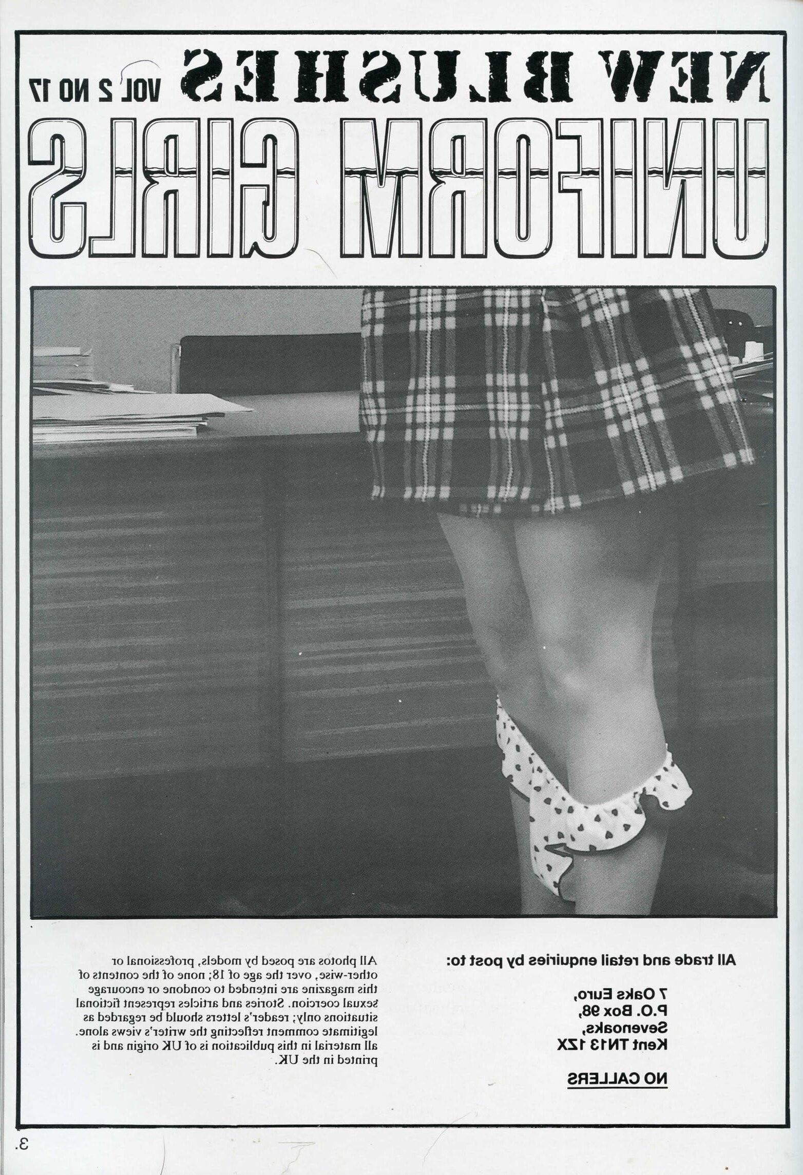 Retro Spanking NB Uniform Girls vol issue (complete)