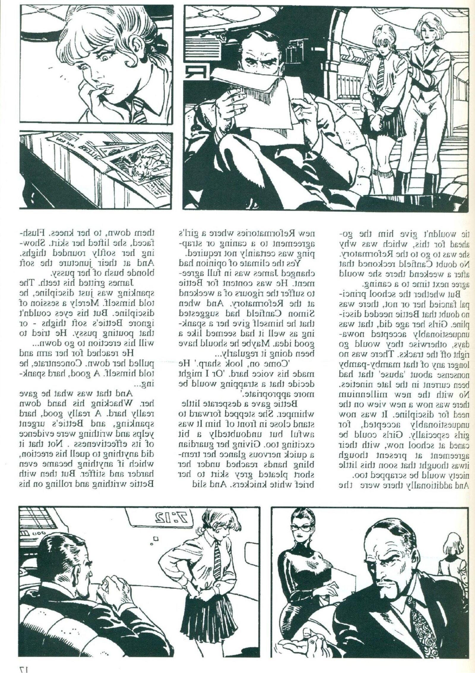 Retro Spanking NB Uniform Girls vol issue (complete)