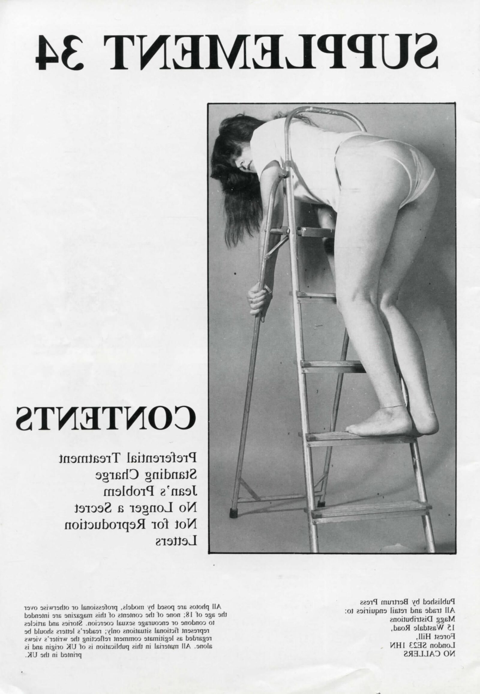 Retro Spanking Blushes Supplement issue complete