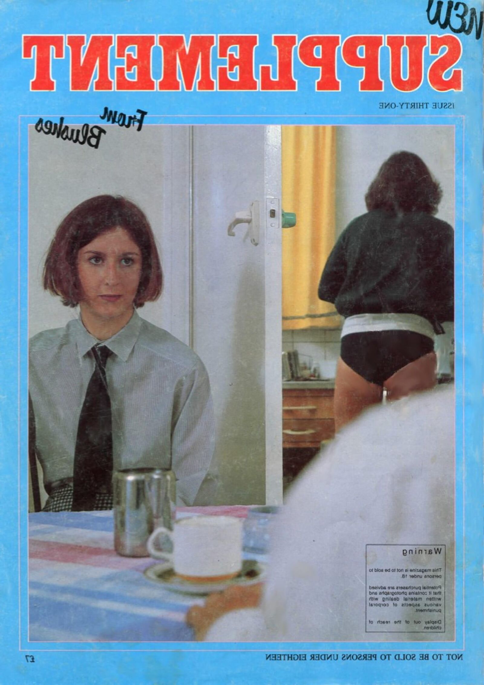 Retro Spanking Blushes Supplement issue complete