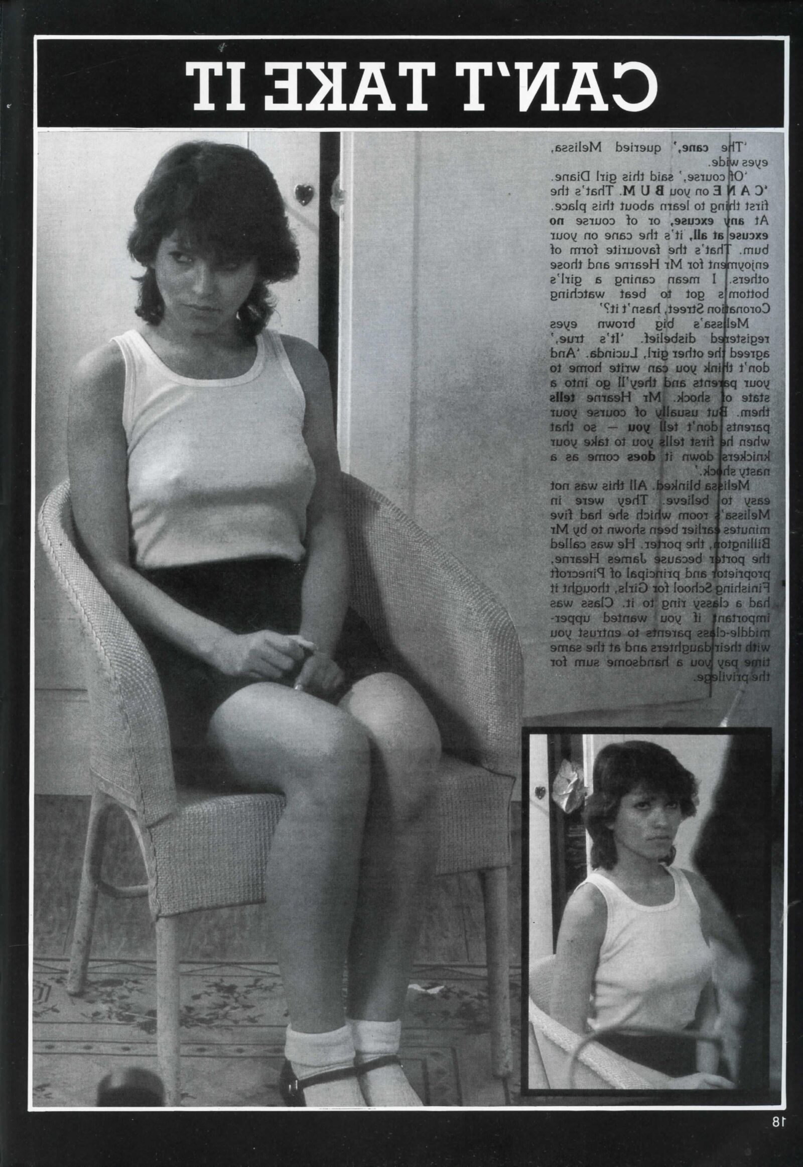 Retro Spanking Uniform Girls issue (complete)