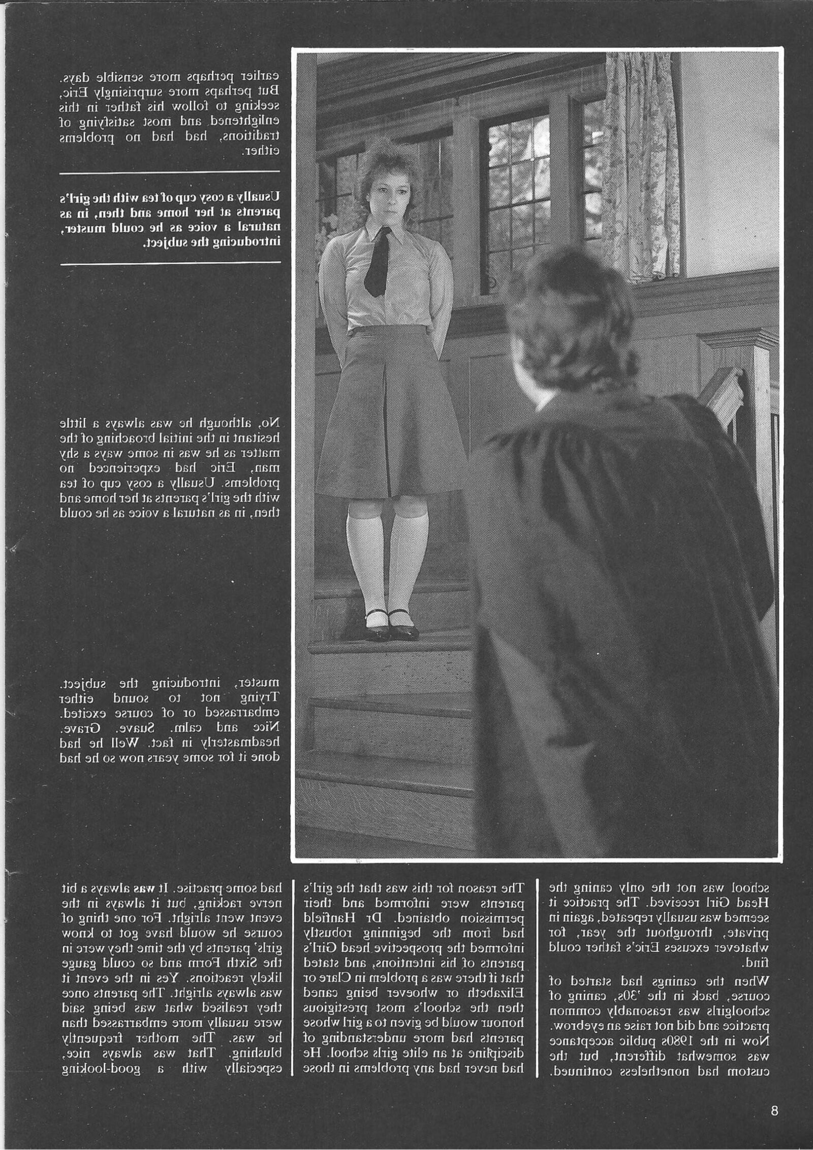 Retro Spanking Uniform Girls issue (complete)
