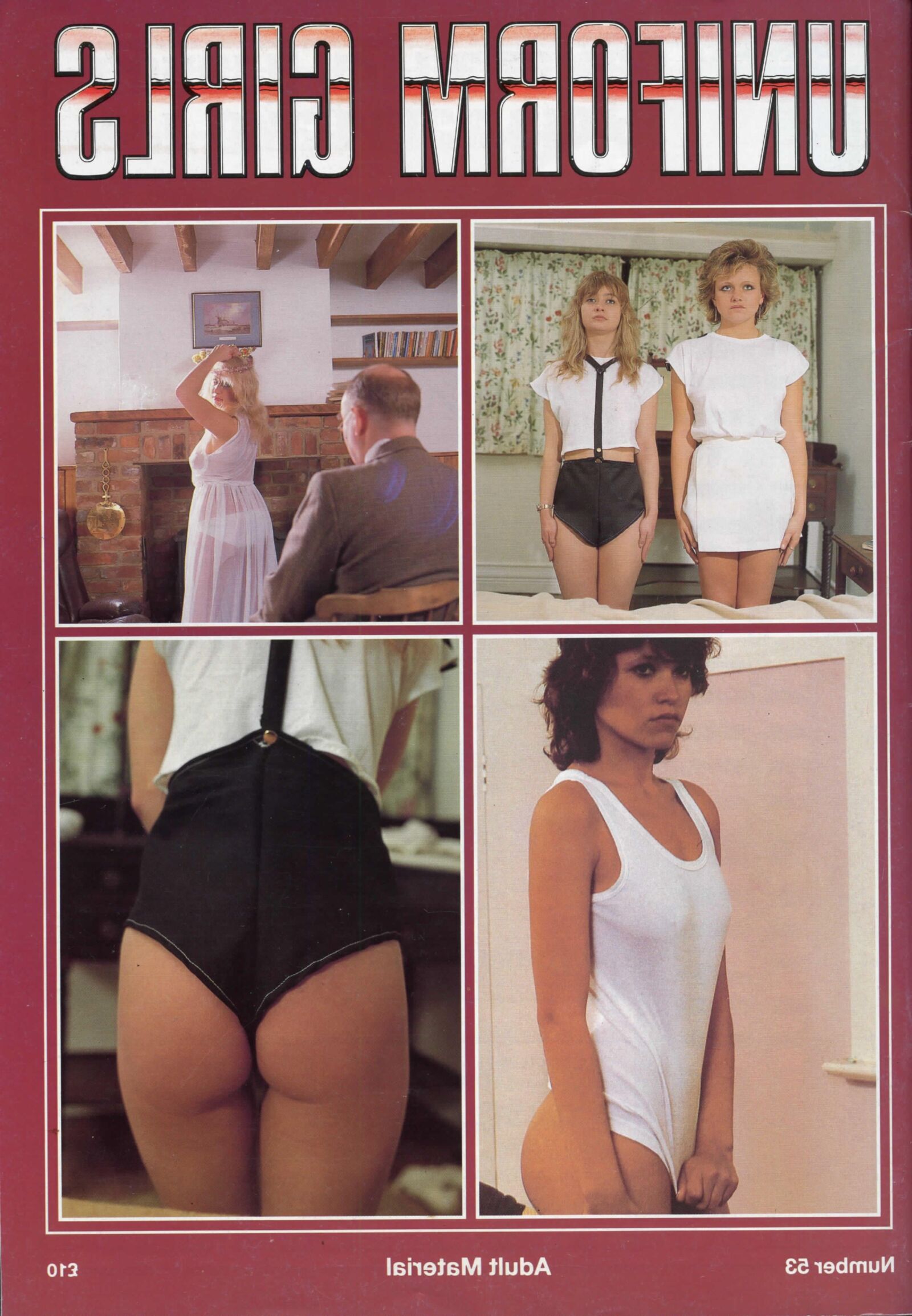 Retro Spanking Uniform Girls issue (complete)