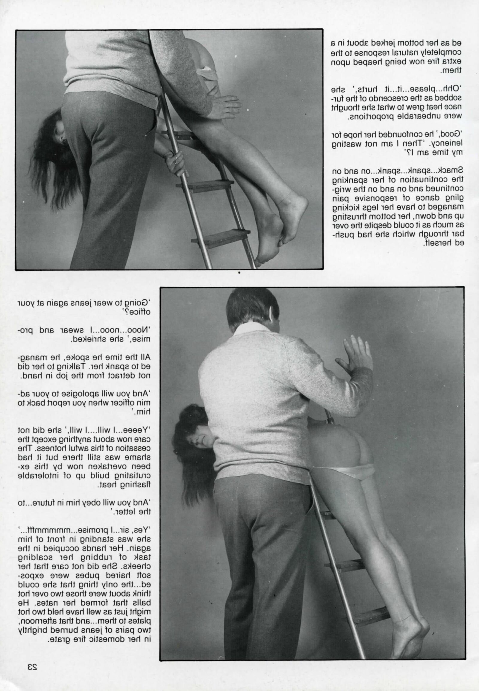 Retro Spanking Blushes Supplement issue complete