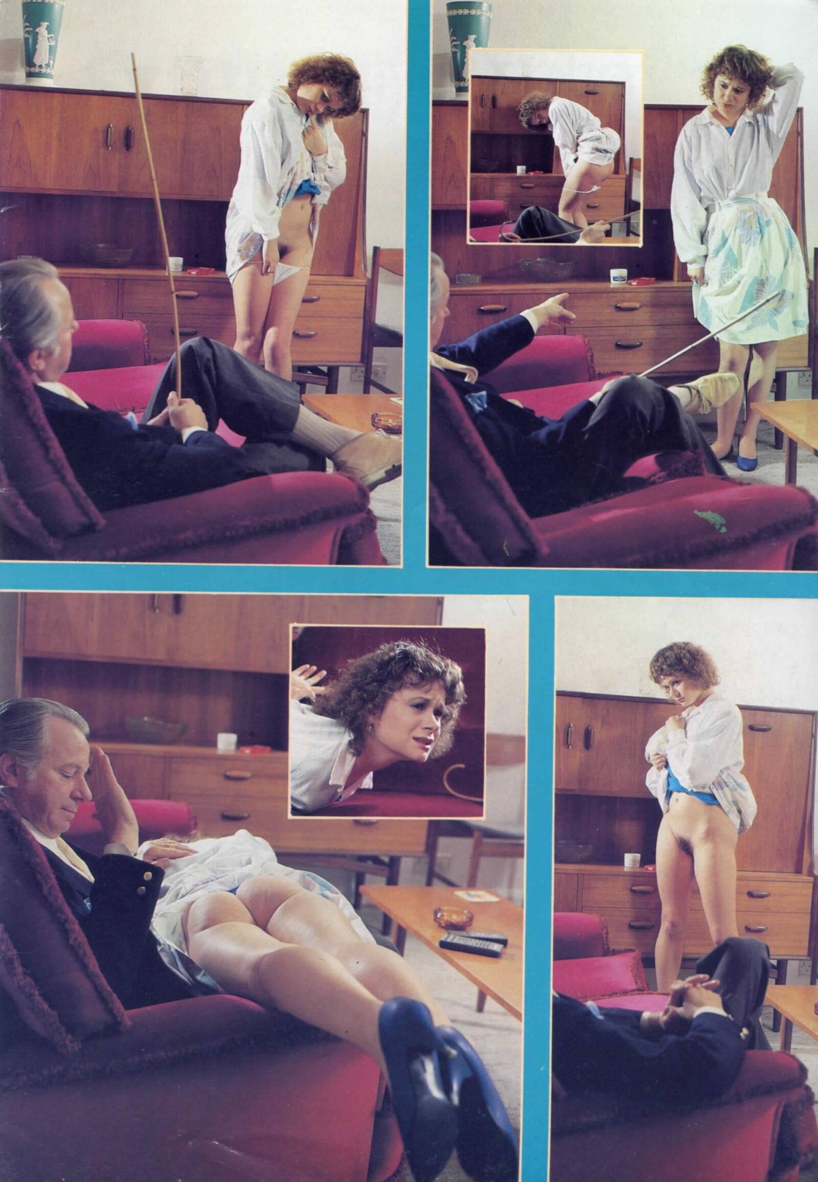 Retro Spanking Blushes Supplement issue complete