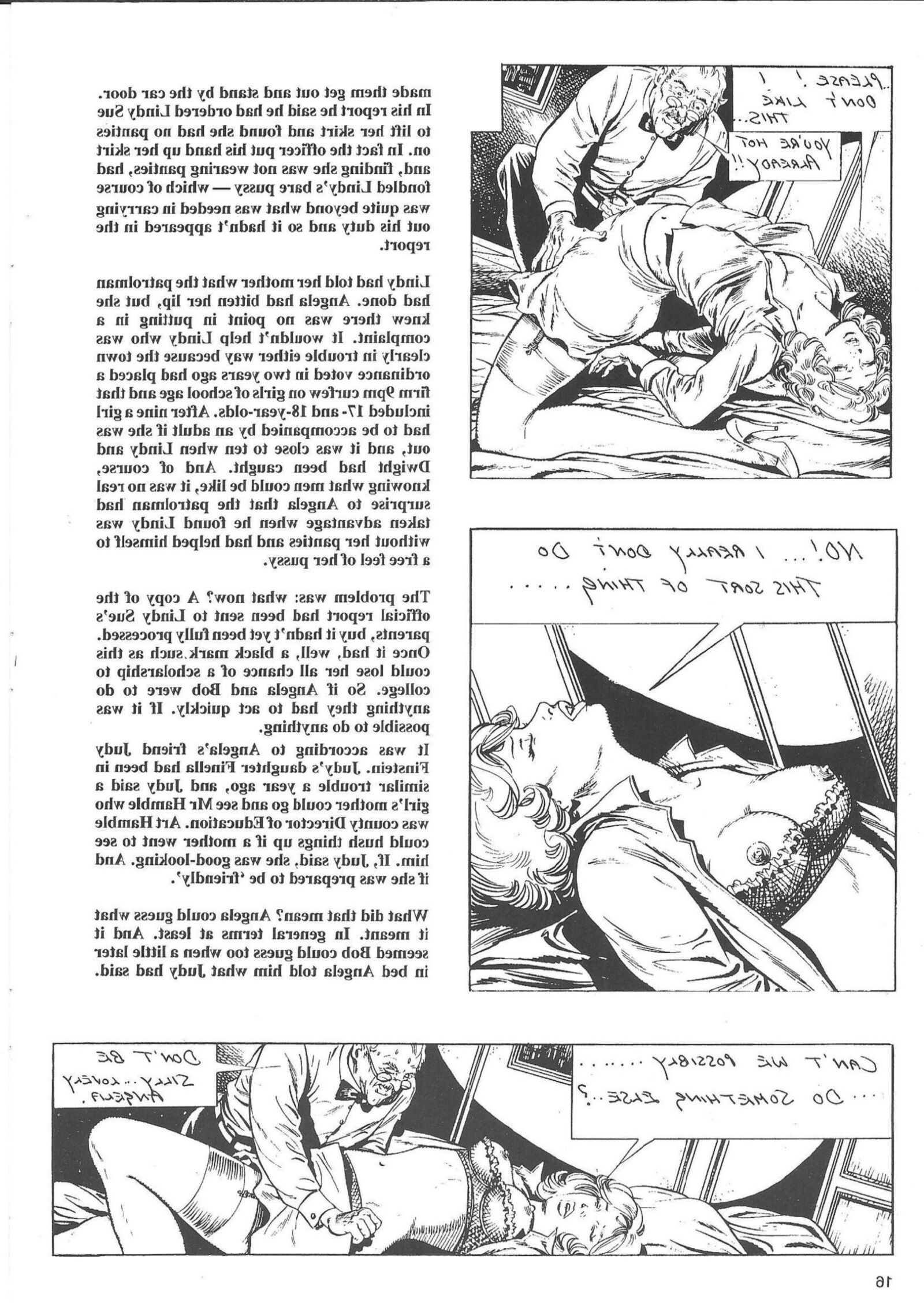 Retro Spanking Uniform Girls issue (complete)