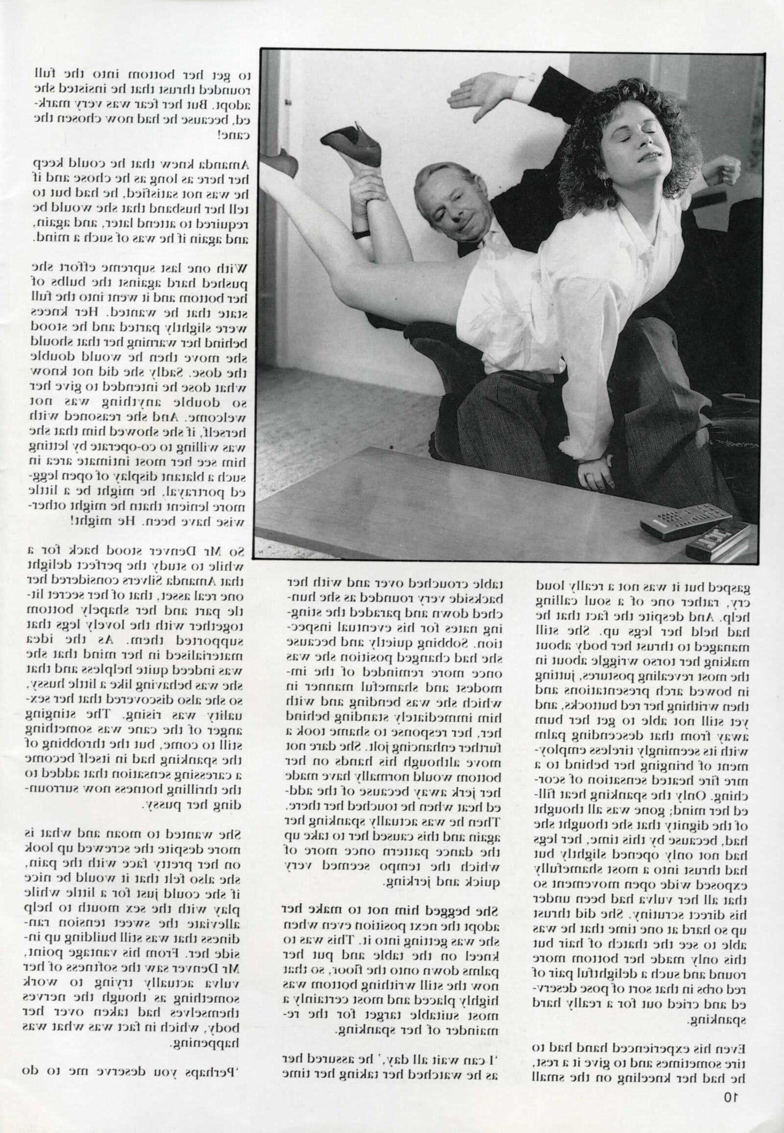 Retro Spanking Blushes Supplement issue complete