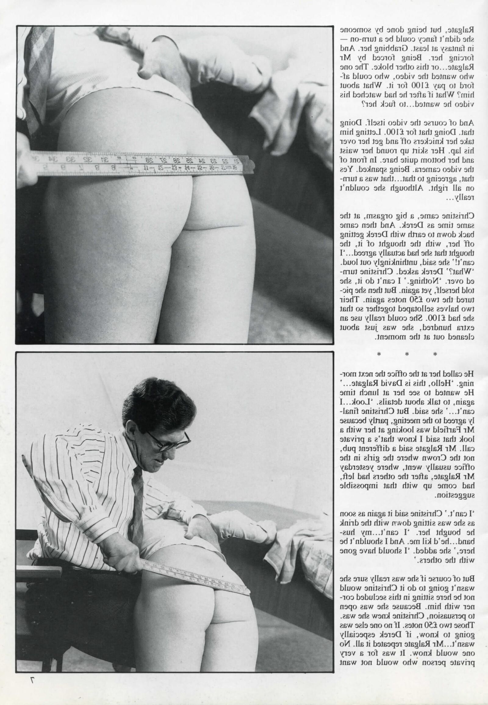 Retro Spanking Blushes Supplement issue complete