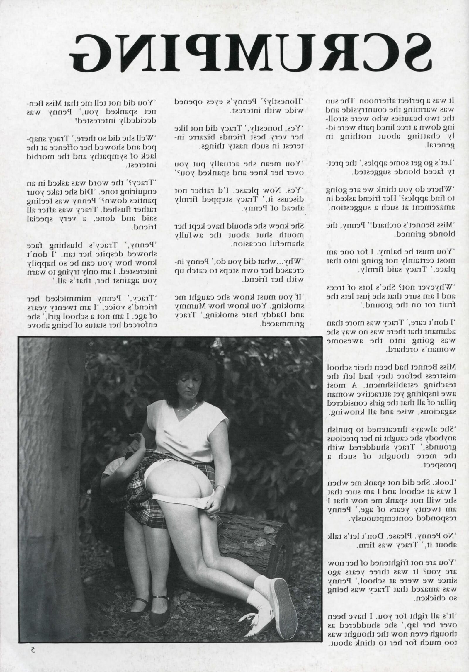 Retro Spanking Blushes Supplement issue complete
