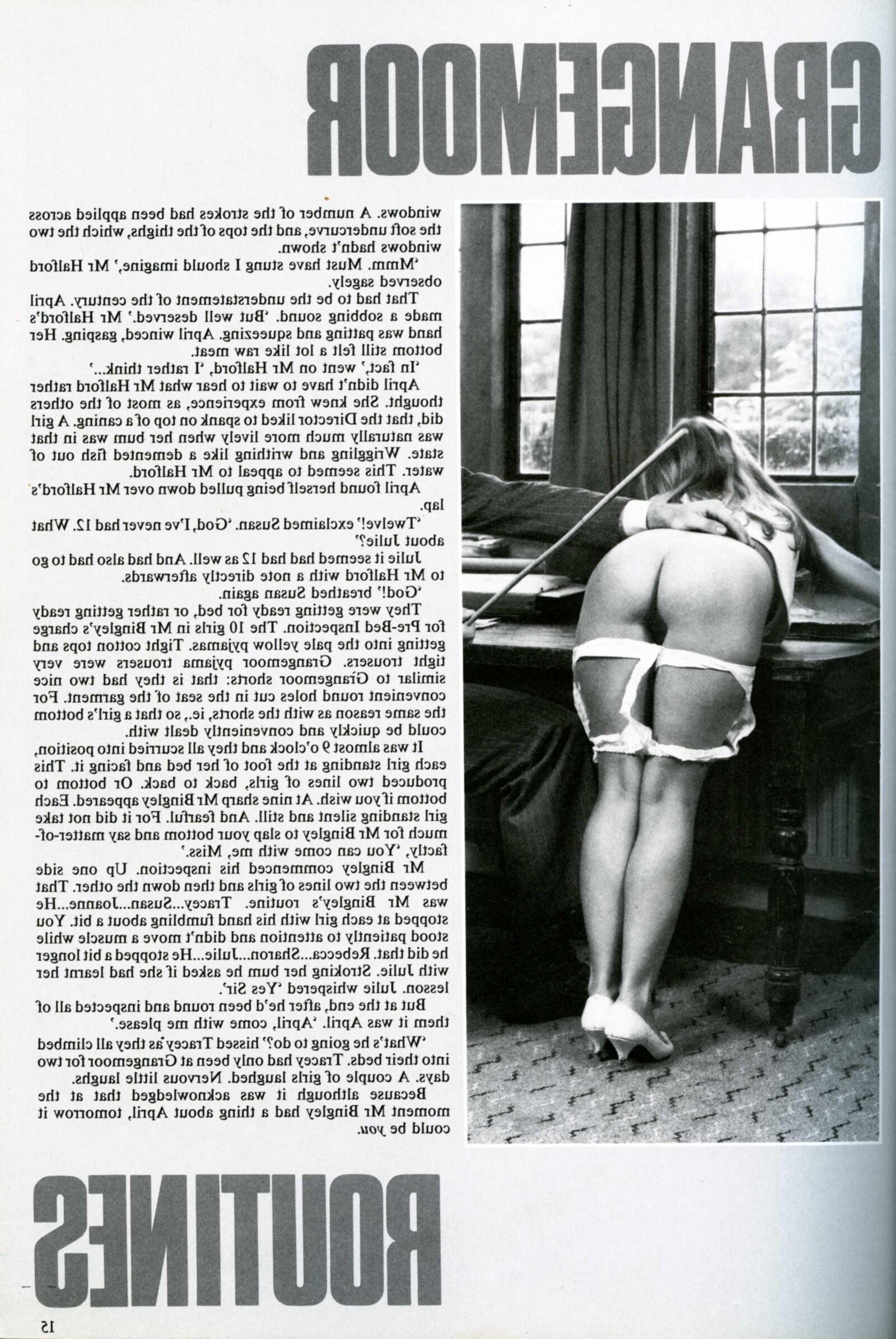 Retro Spanking pages from CP special edition no 