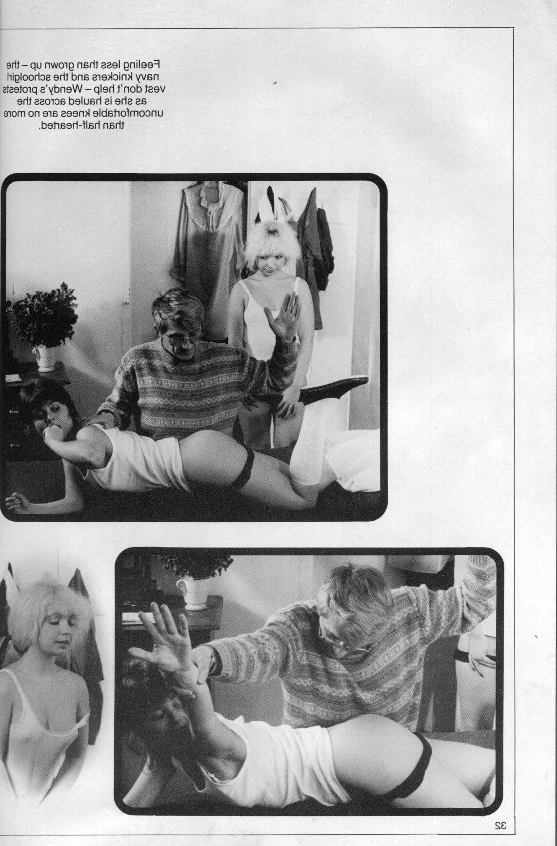 Retro Spanking pages from Collectors Edition no 