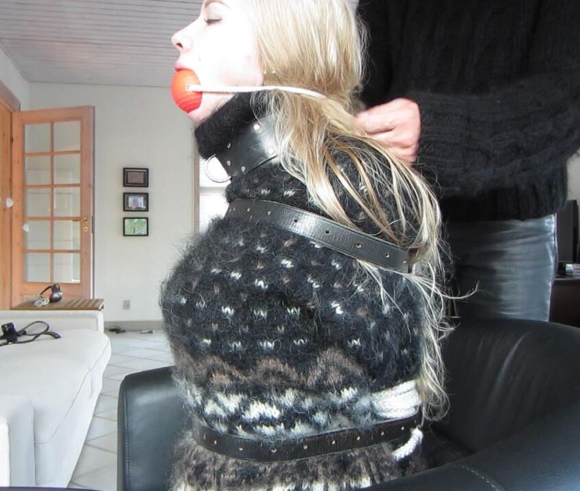 Sweater bondage models