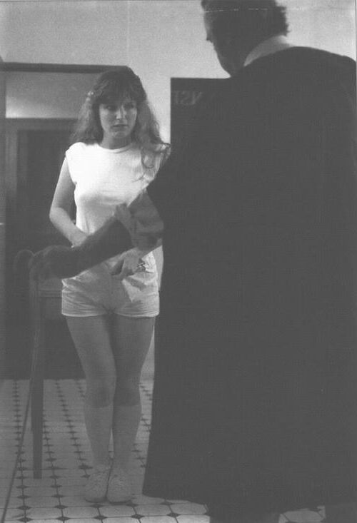 Retro Spanking pages from Uniform Girls bumper edition