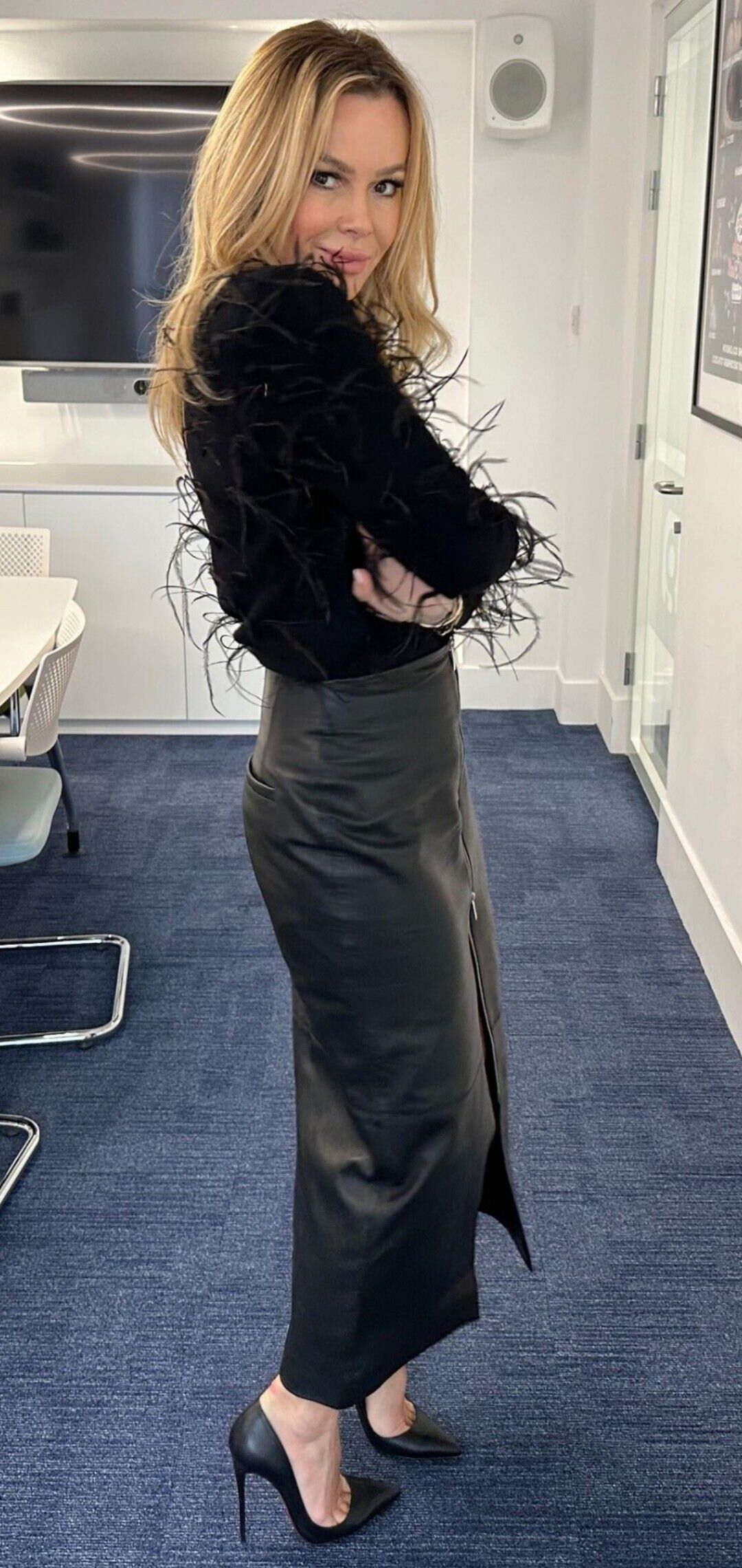 Leather and boots 