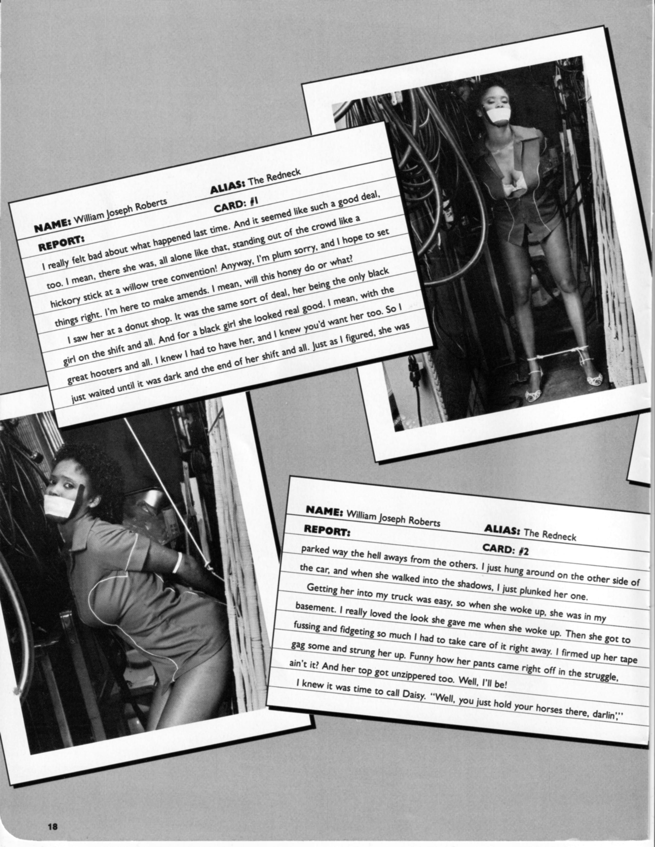Vintage bondage magazine Kidnap, The Tyler Files 