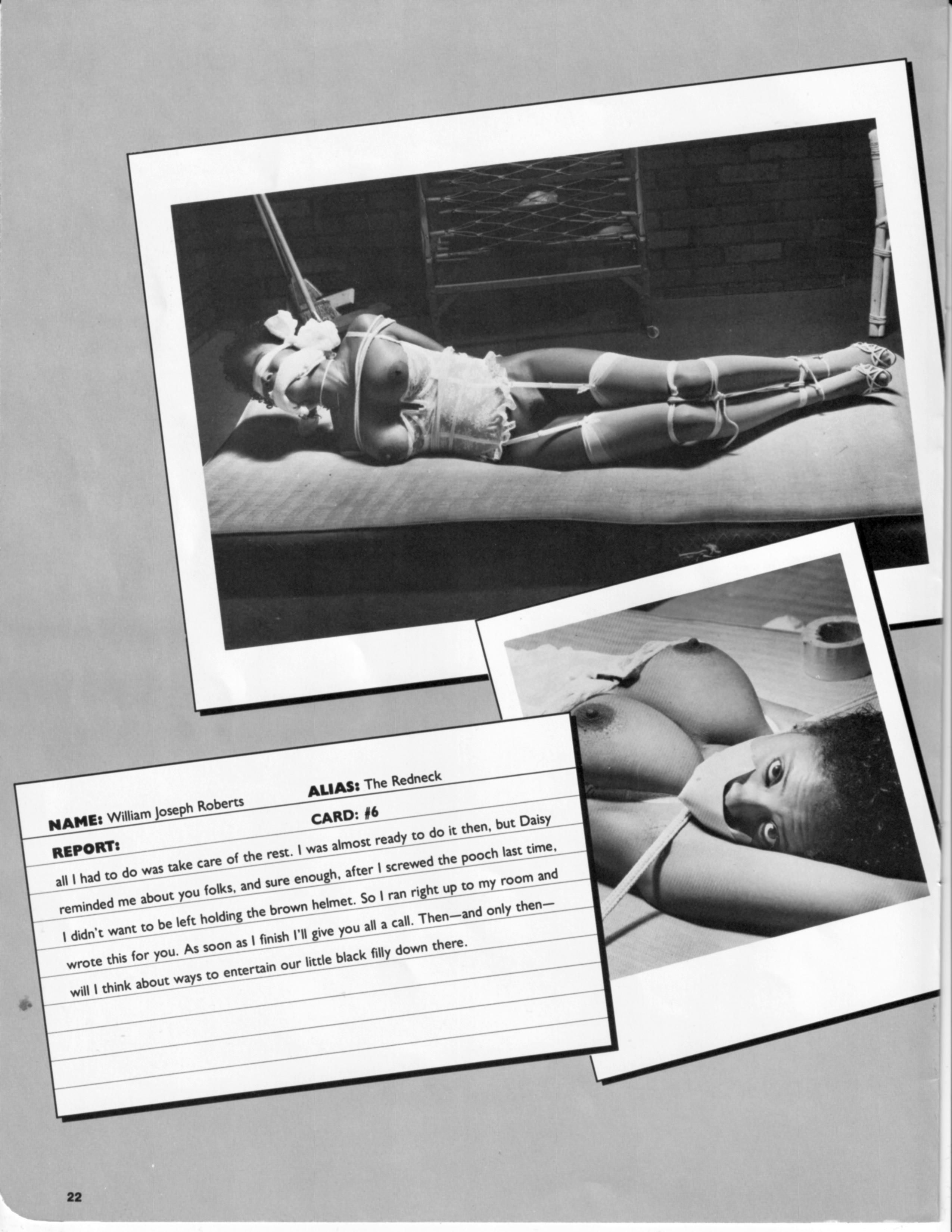 Vintage bondage magazine Kidnap, The Tyler Files 