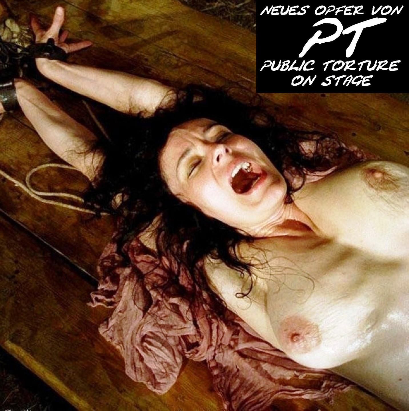 Pt neue opfer tortura pública no palco