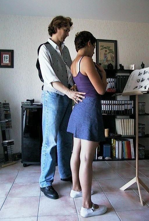 Spank and Shame purple top