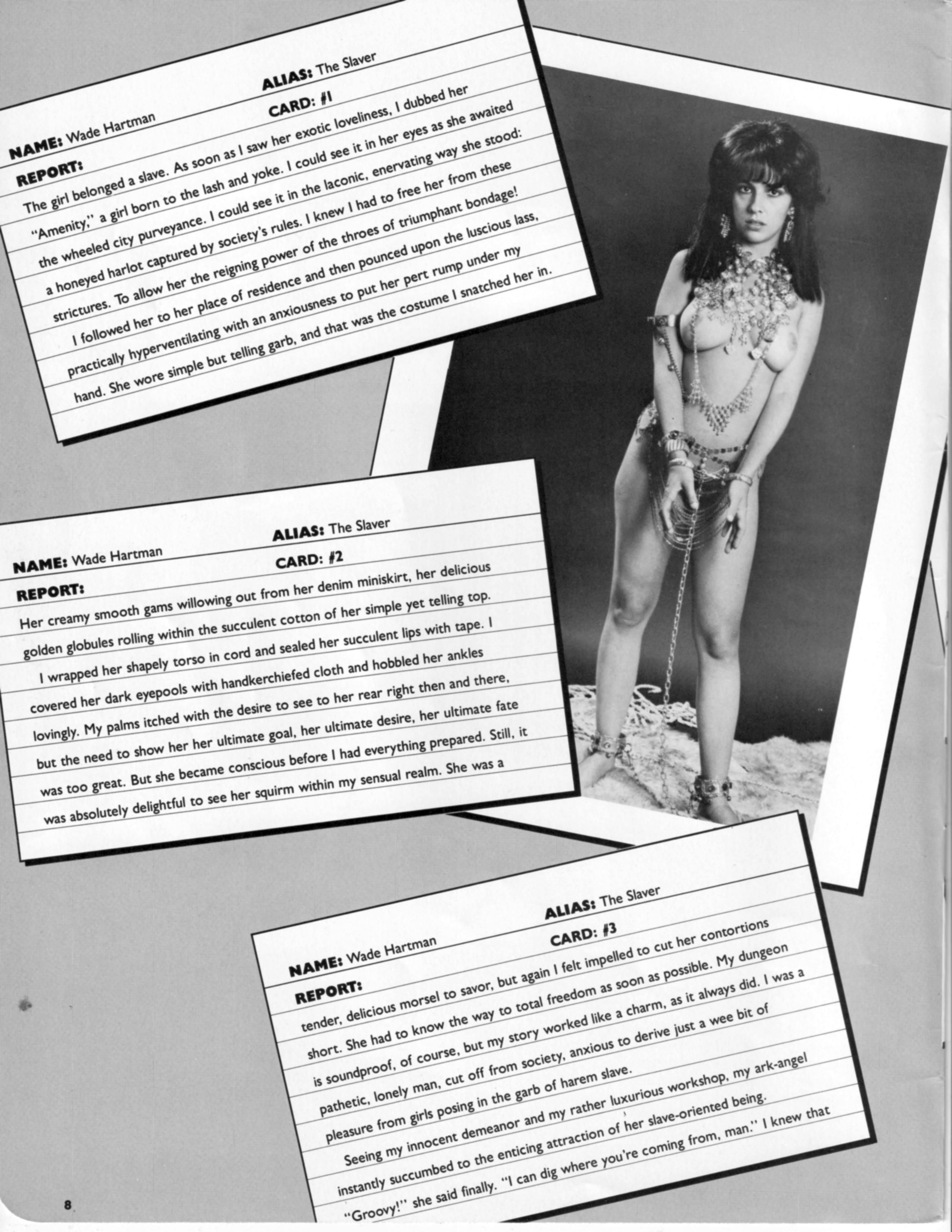 Vintage bondage magazine Kidnap, The Tyler Files 