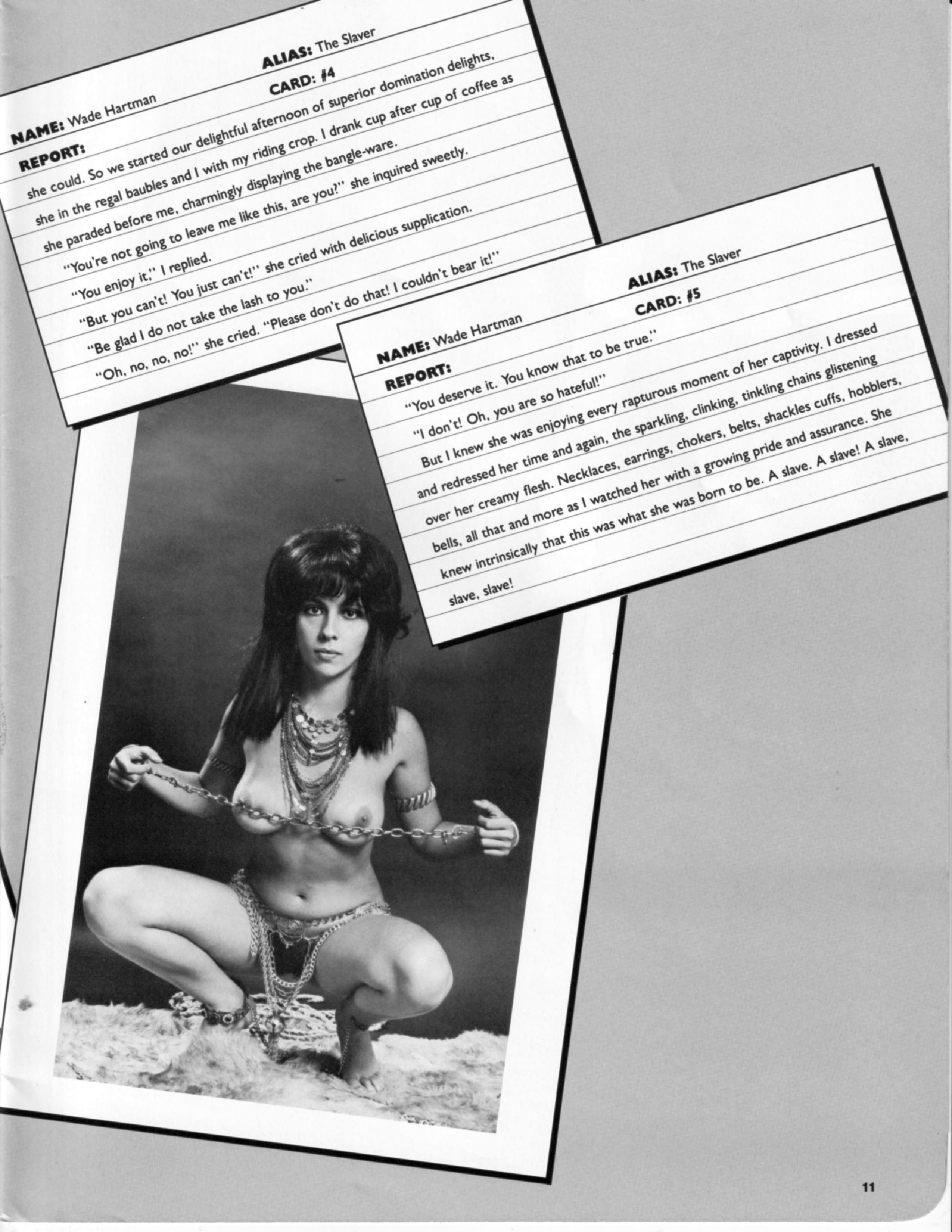 Vintage bondage magazine Kidnap, The Tyler Files 