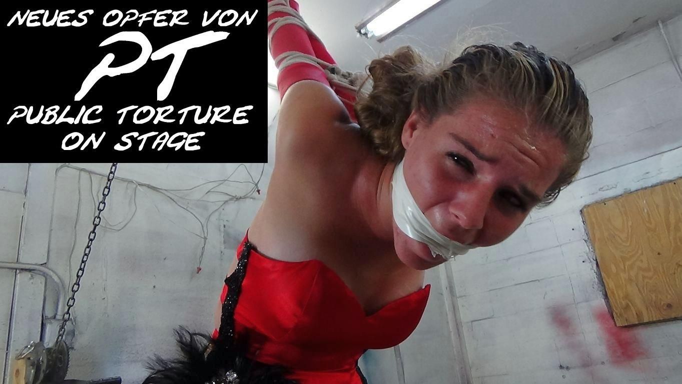 PT neue Opfer public torture on stage 