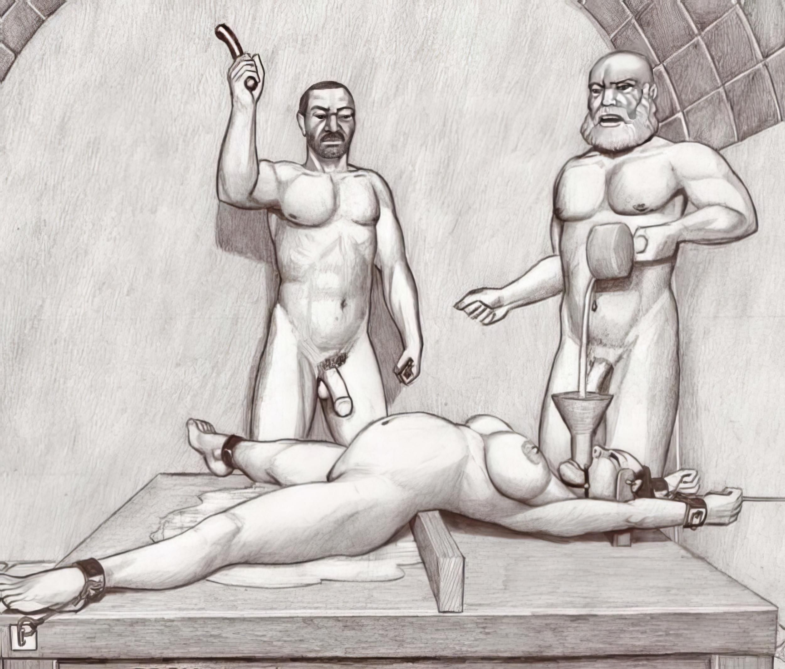 BDSM Art Water Torture